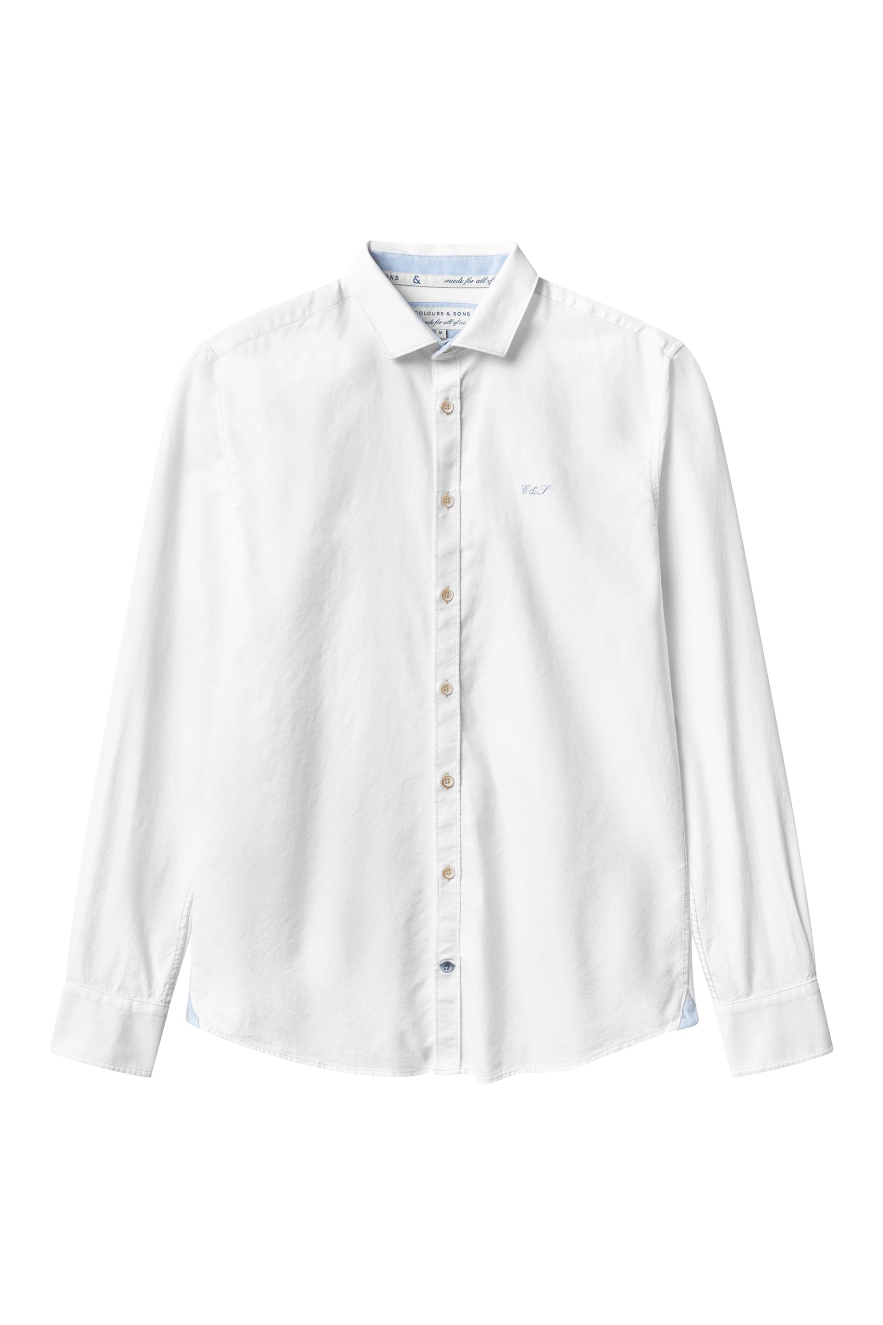 Shirt-Soft Oxford in White Shirts Colours and Sons