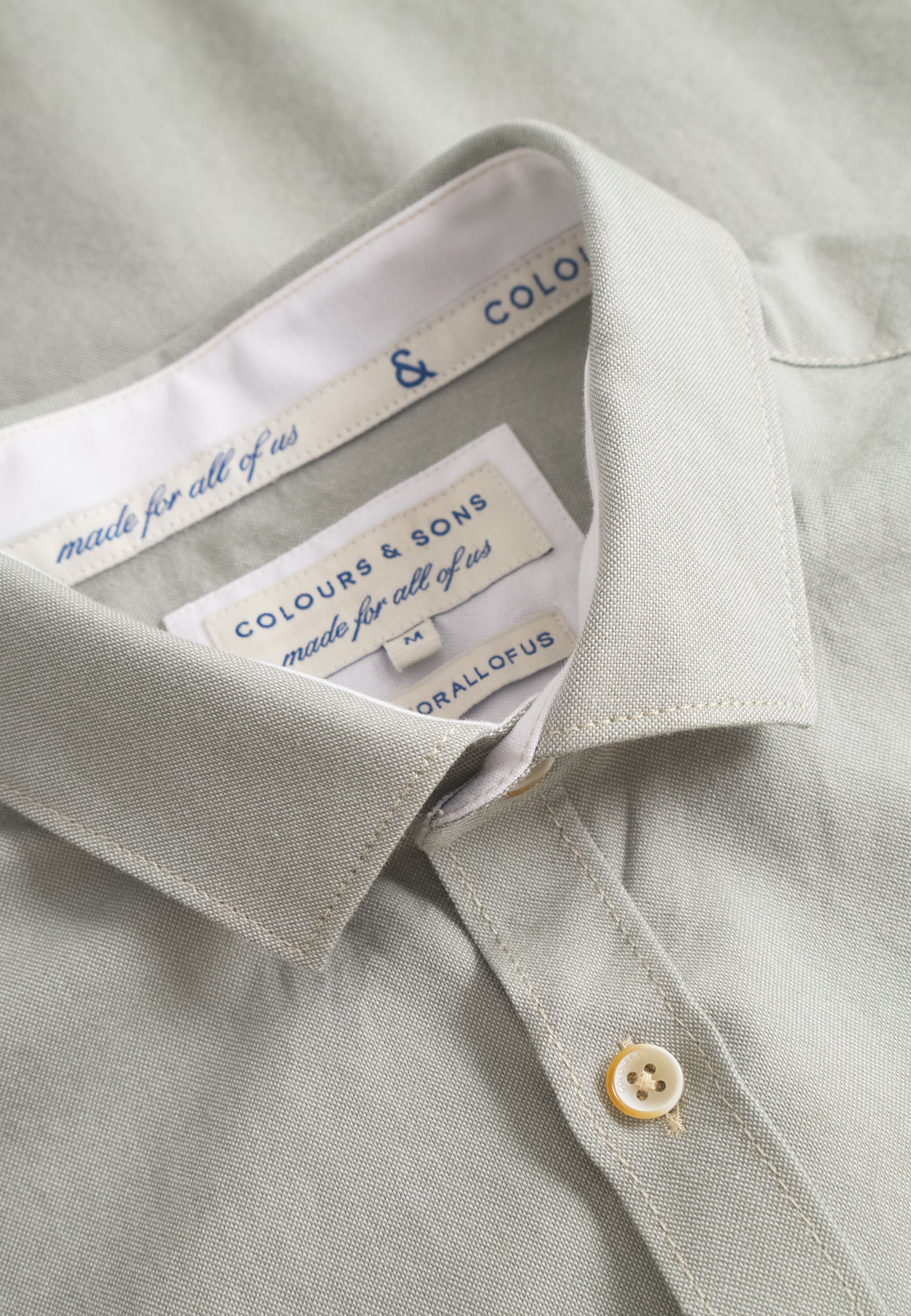 Shirt-Soft Oxford in Matcha Shirts Colours and Sons