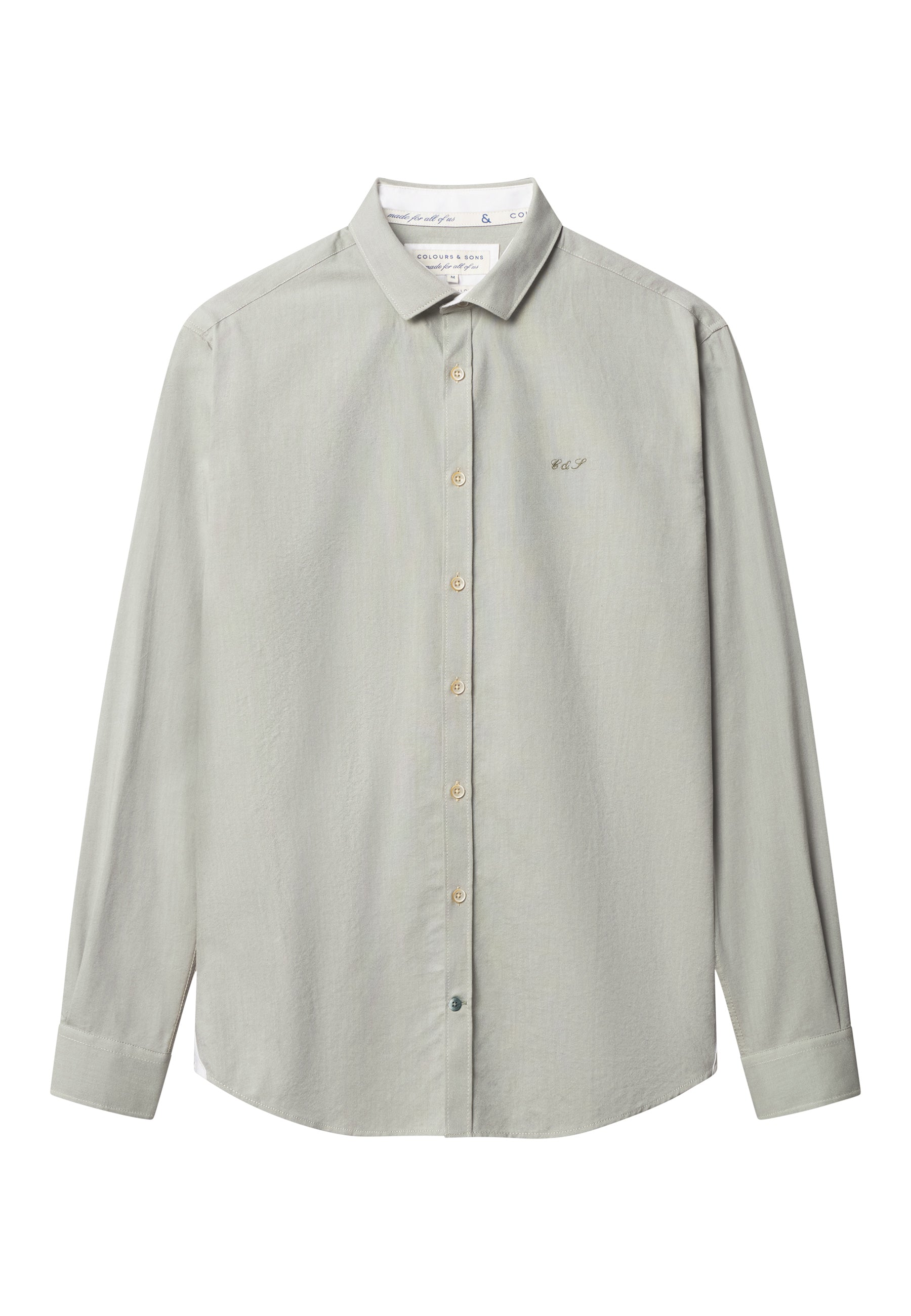 Shirt-Soft Oxford in Matcha Shirts Colours and Sons