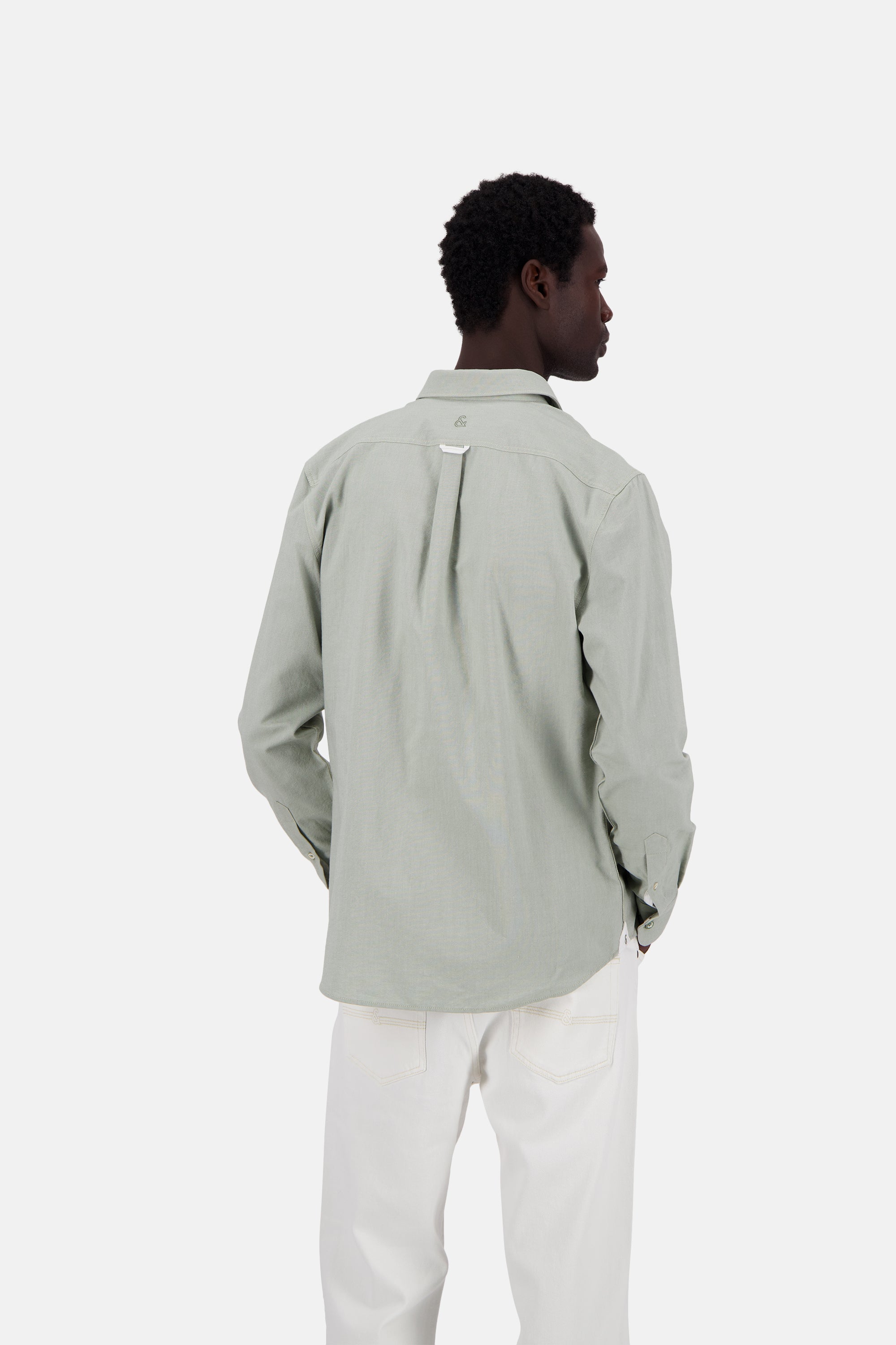 Shirt-Soft Oxford in Matcha Shirts Colours and Sons