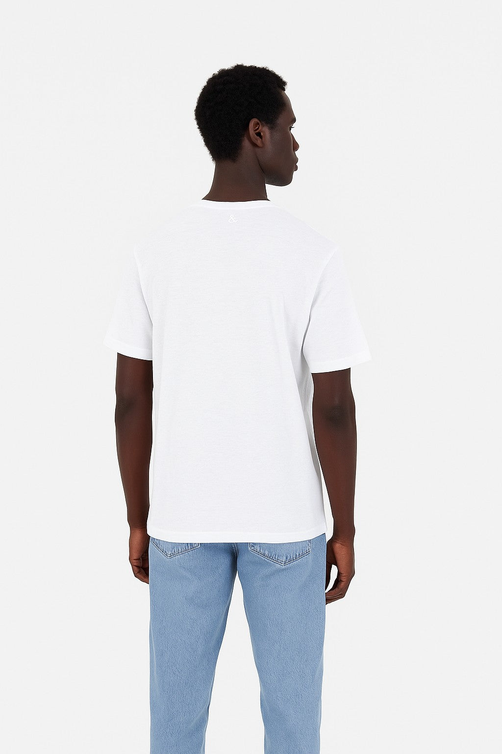 T-Shirt-Linen Blend in White T-Shirts Colours and Sons