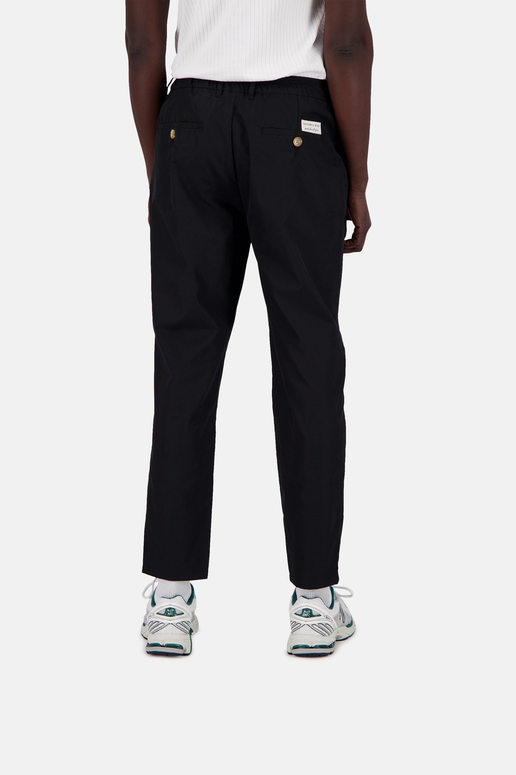 Pants-Cropped in Black Pants Colours and Sons