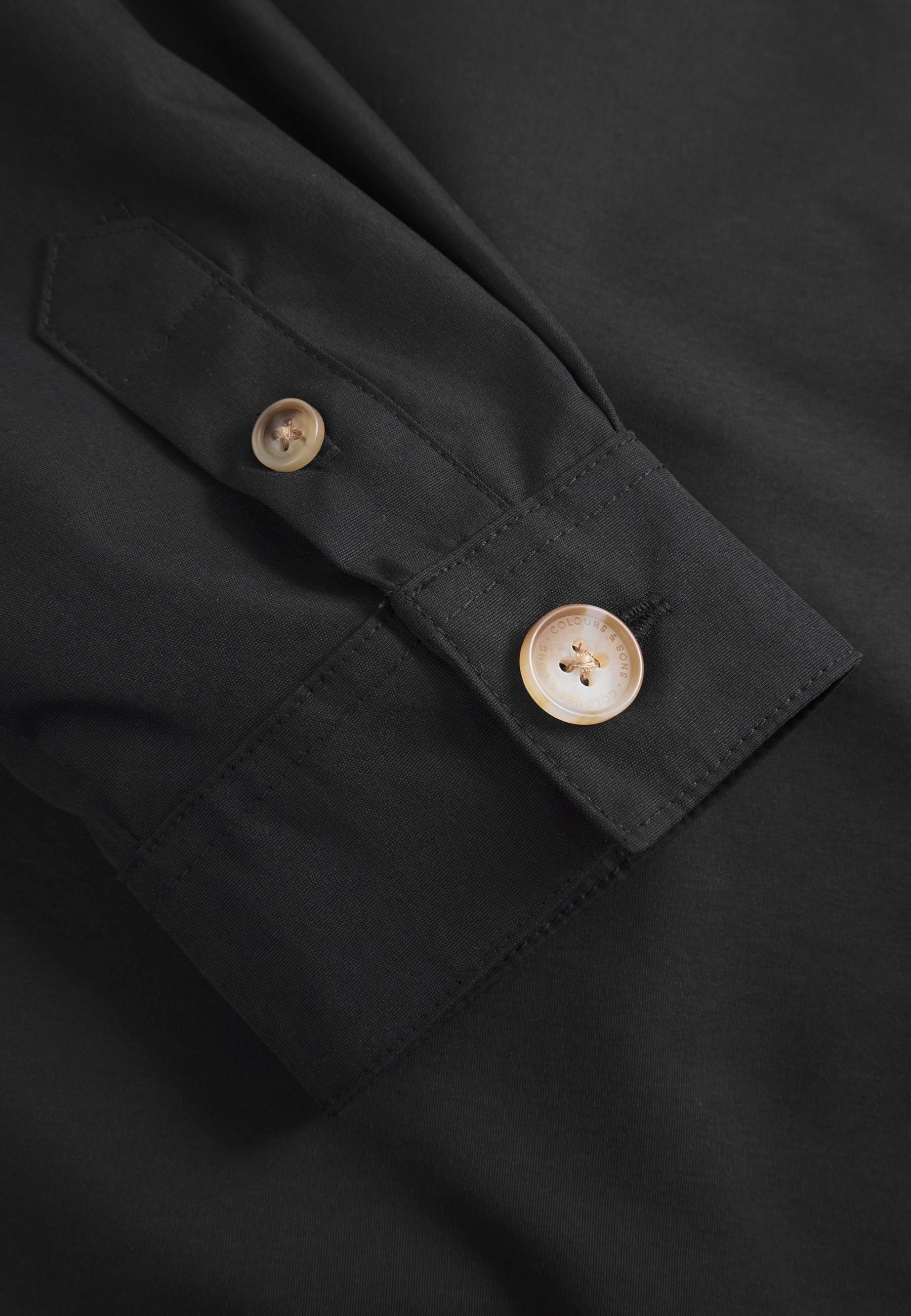 Overshirt pocket in Black Shirts Colours and Sons