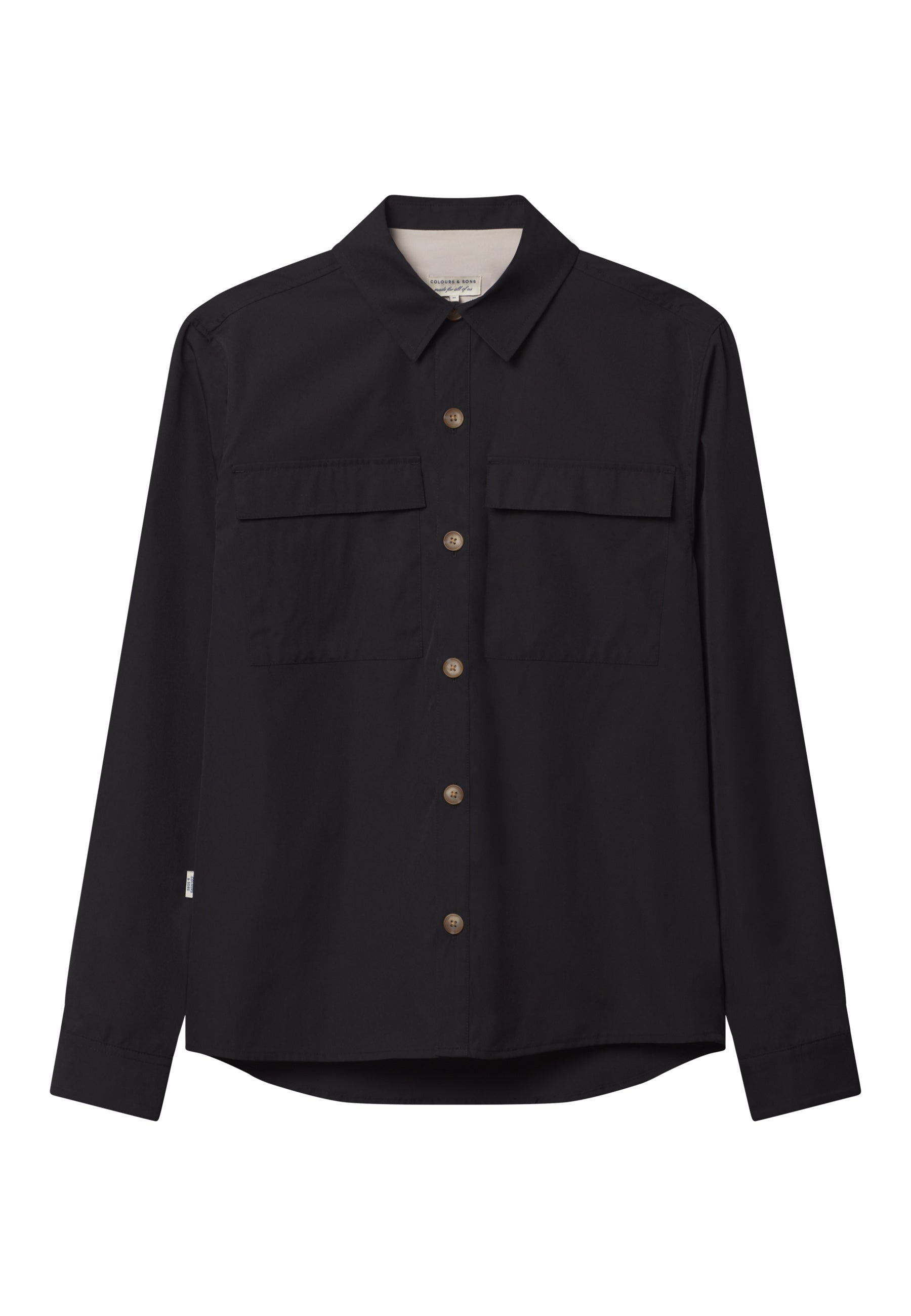 Overshirt pocket in Black Shirts Colours and Sons