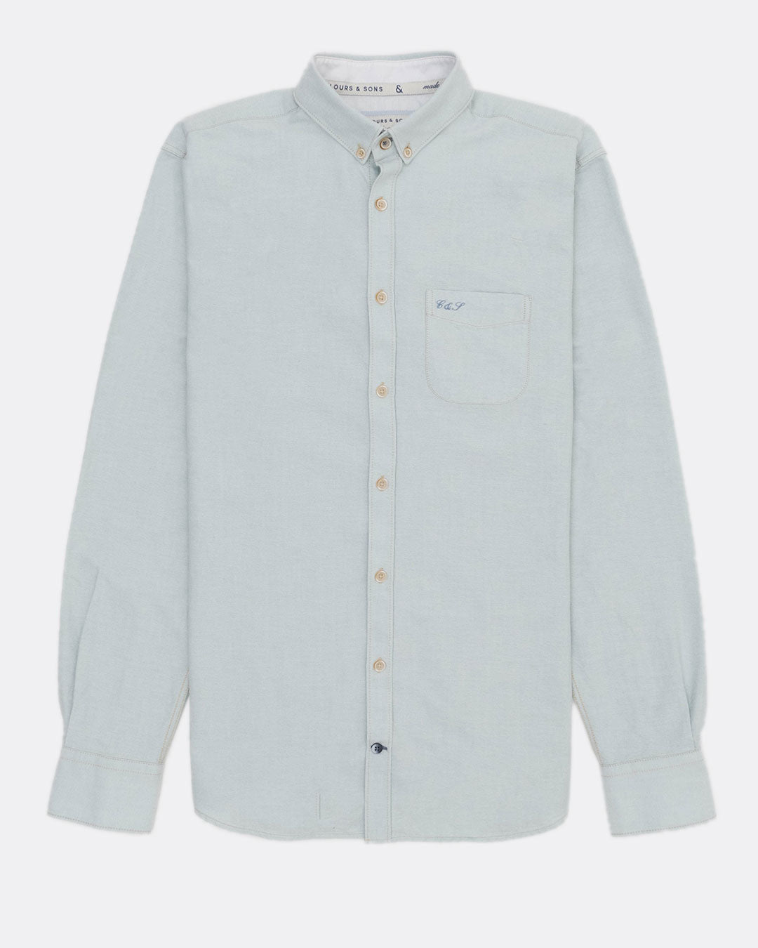 Oxford shirt in Mist shirts Colours and Sons   