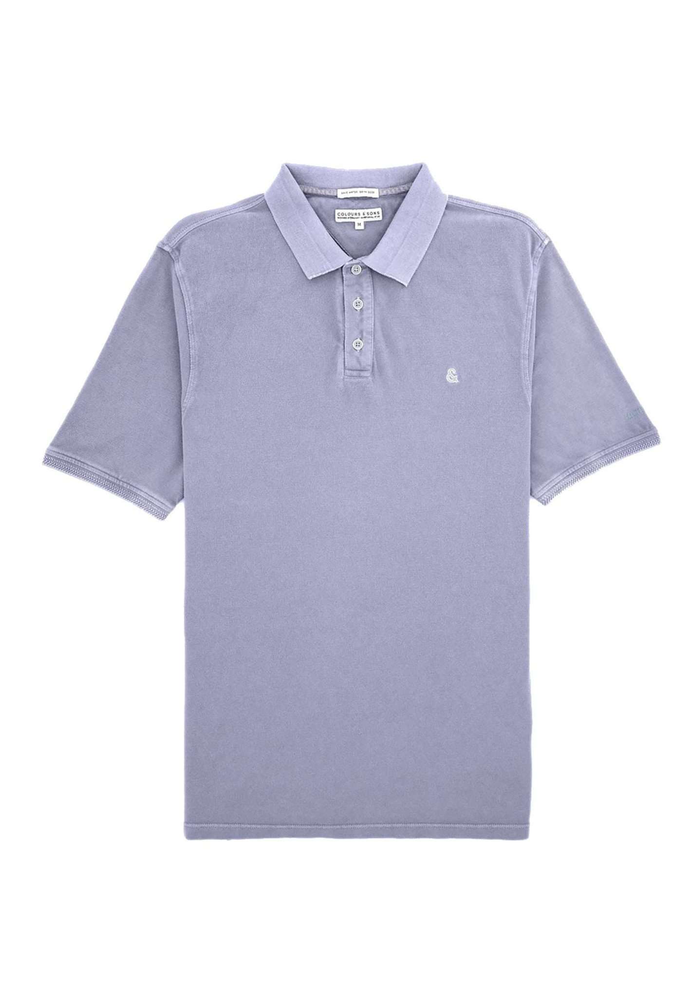 Polo Washed in Cornflower Polos Colours and Sons   