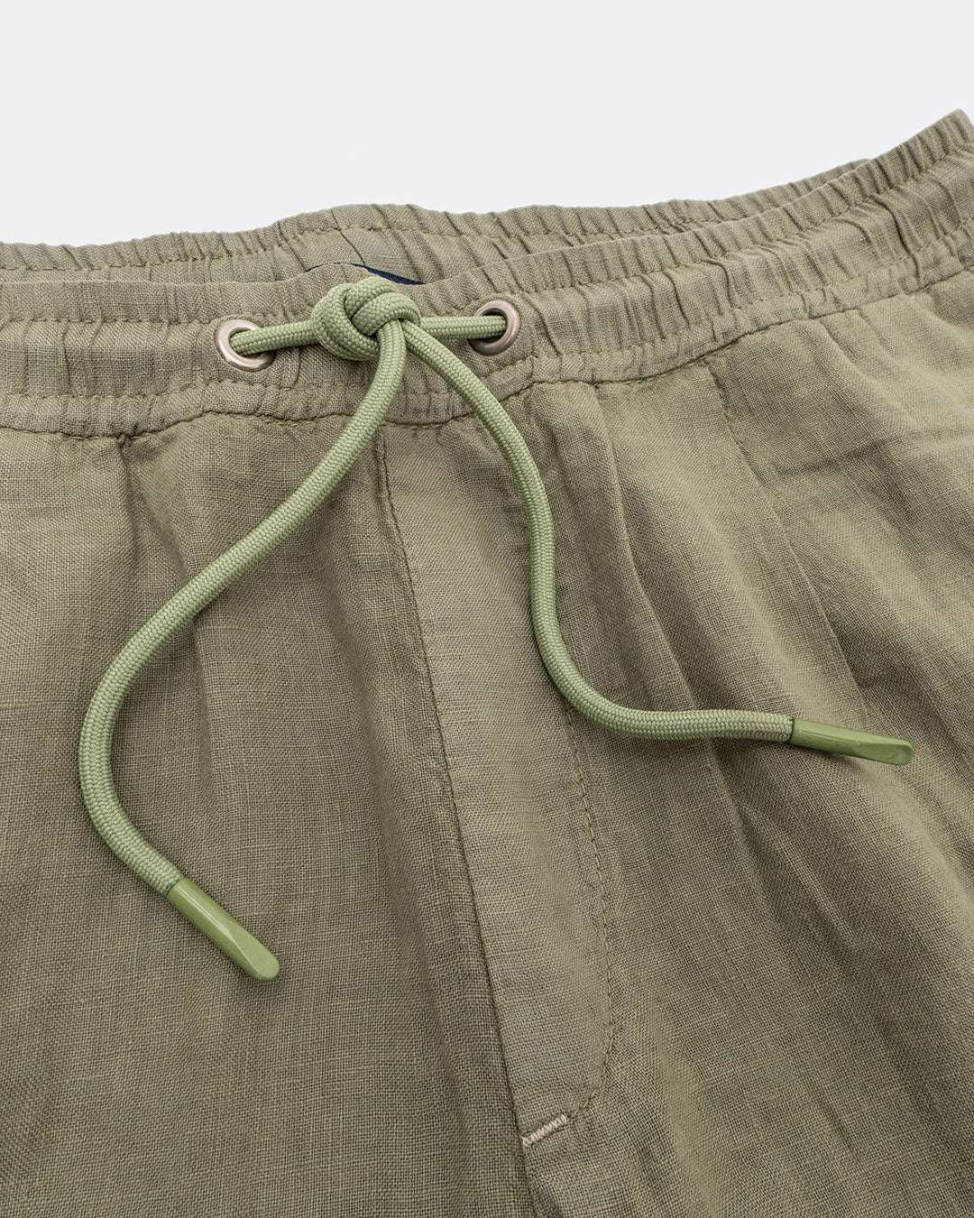 Pants Cropped Linen in Olive Pants Colours and Sons   