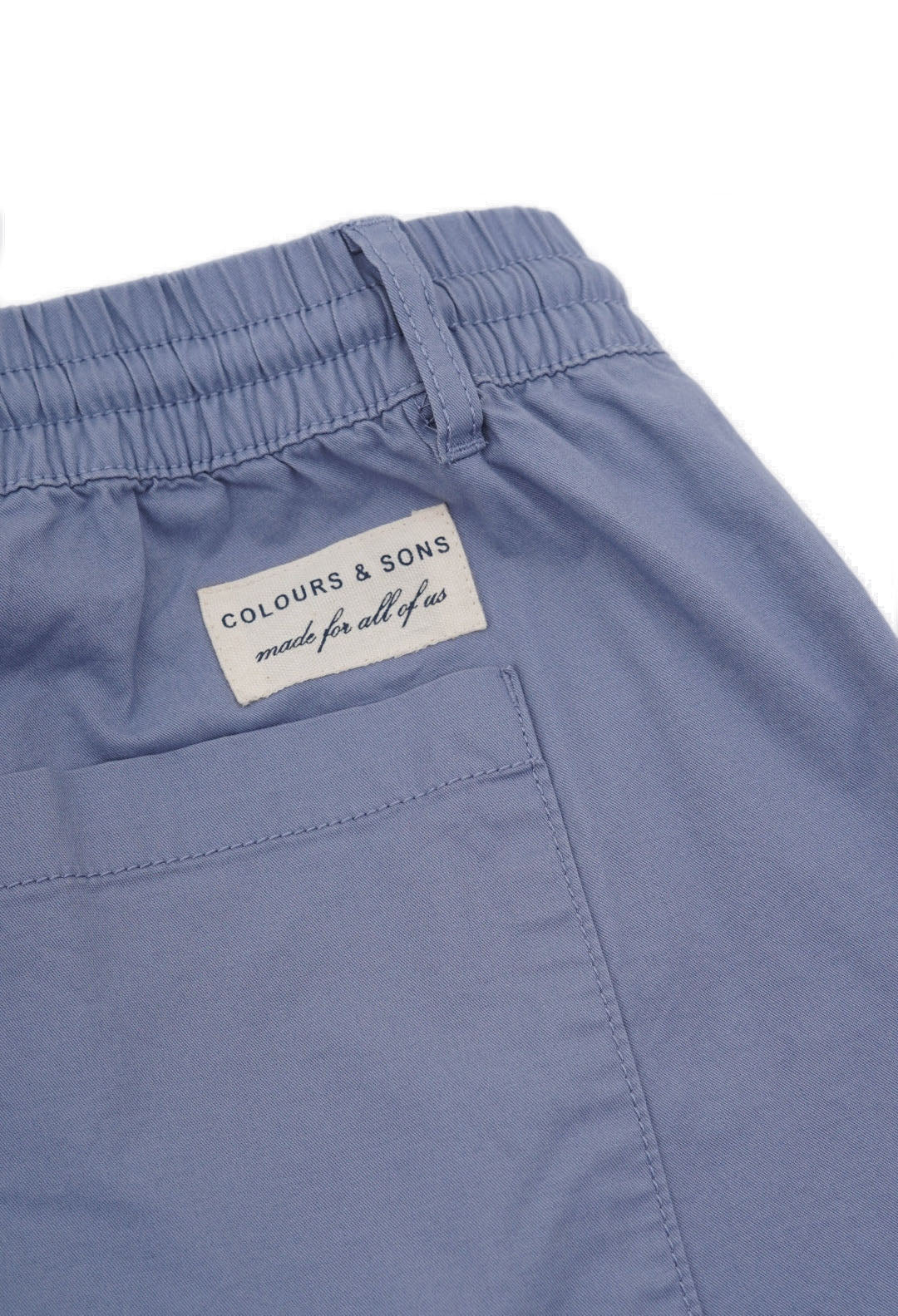 Shorts Light Twill in Cornflower Shorts Colours and Sons   