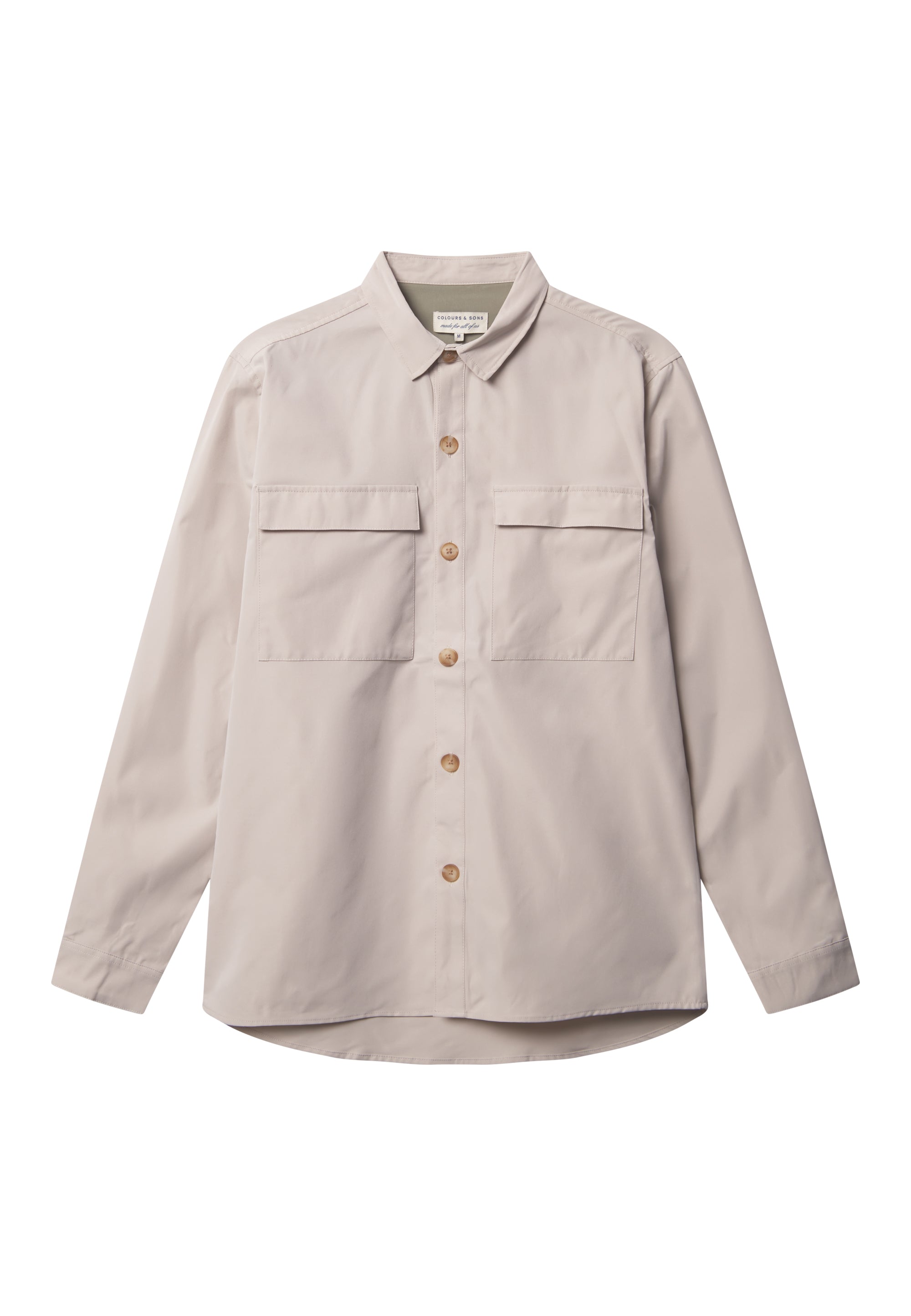 Overshirt pocket in Offwhite Jackets Colours and Sons   