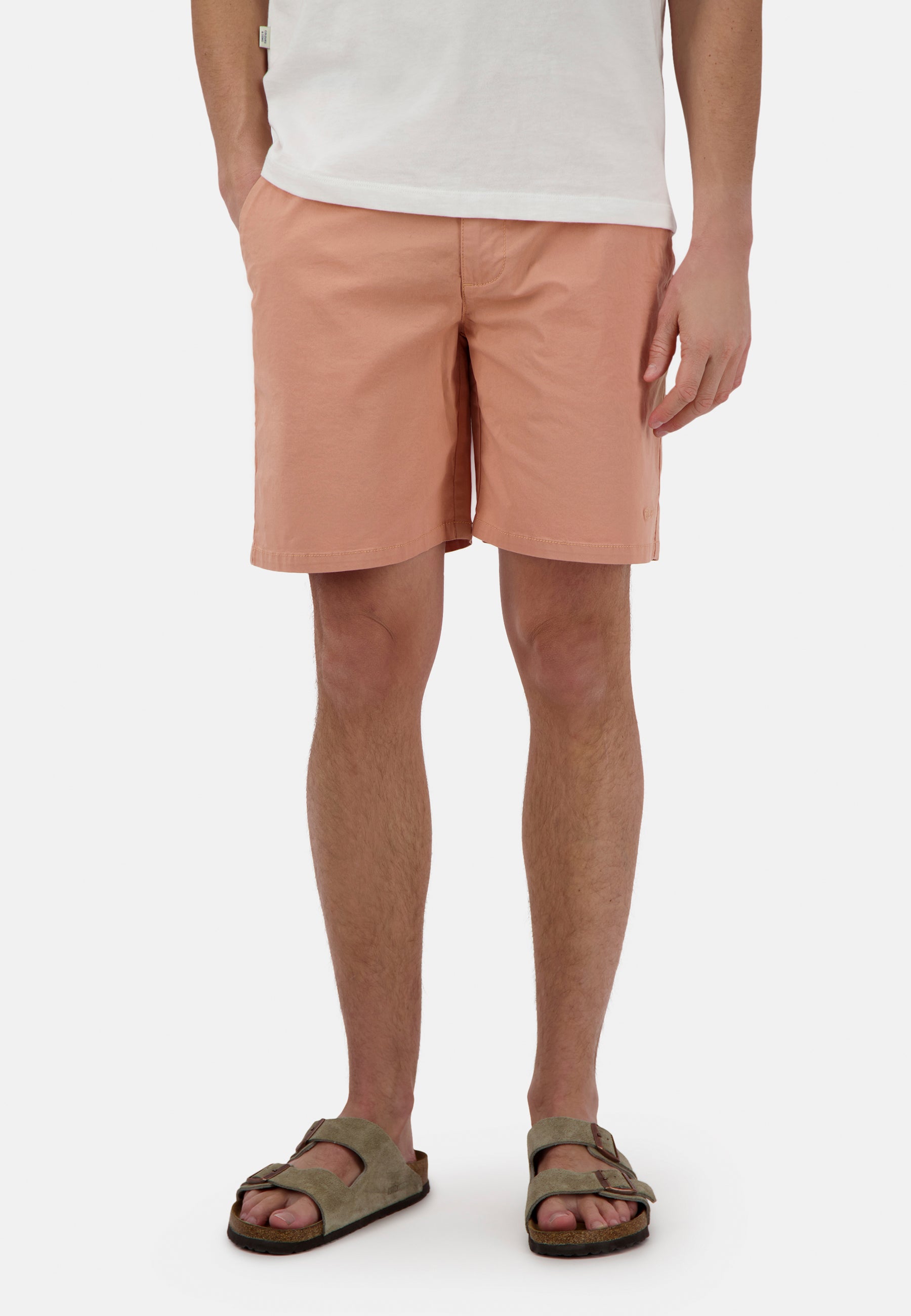 Shorts twill in Peach Shorts Colours and Sons   