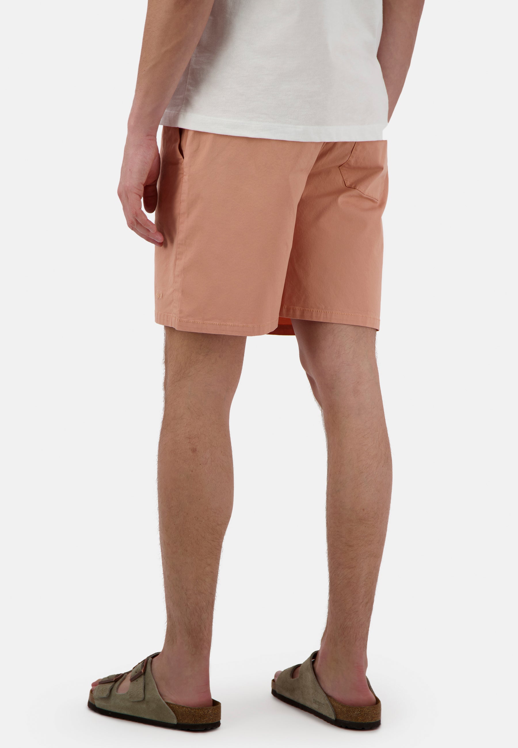 Shorts twill in Peach Shorts Colours and Sons   