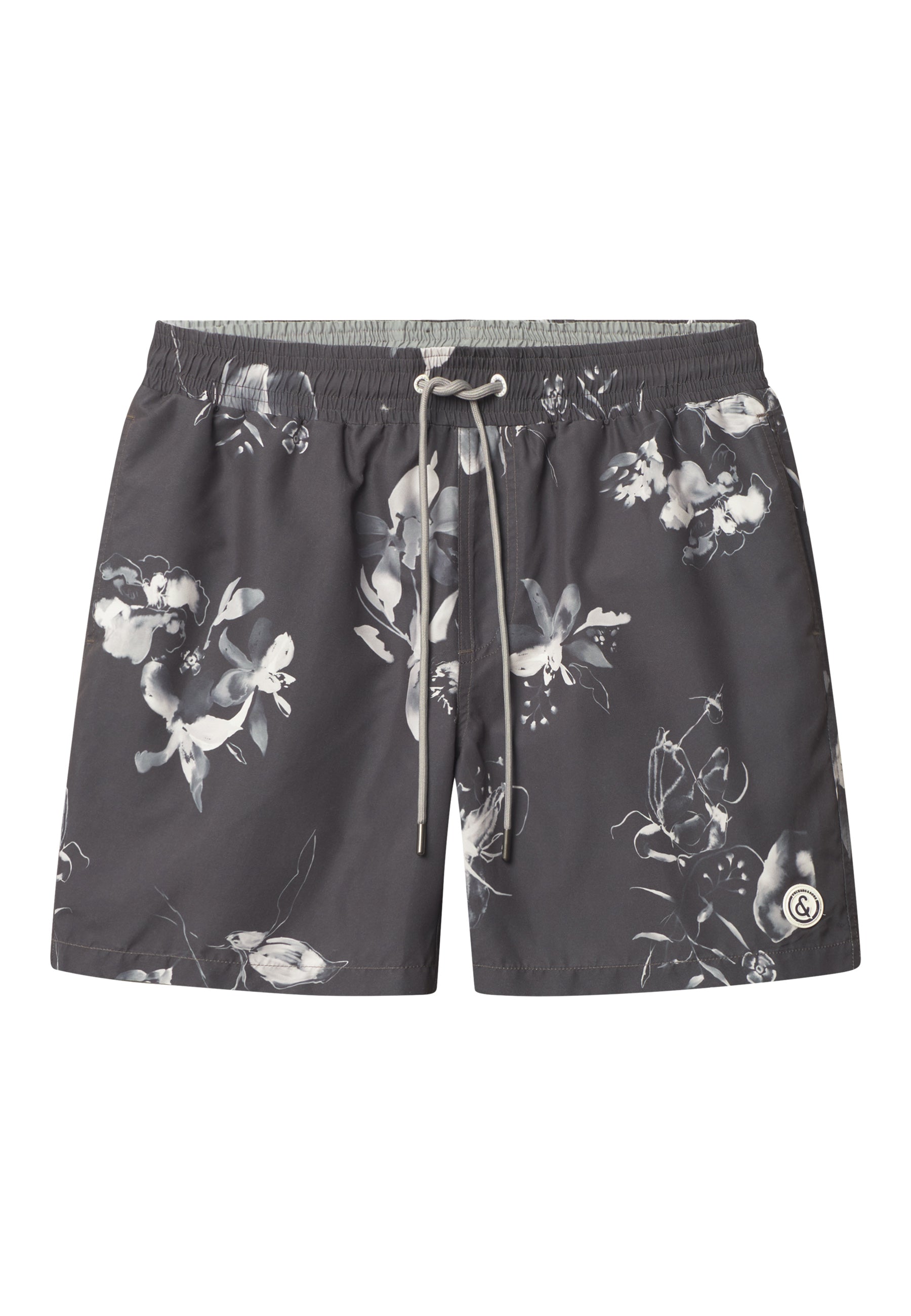 Swimshorts-Printed in Smoke Black Swimming trunks Colours and Sons