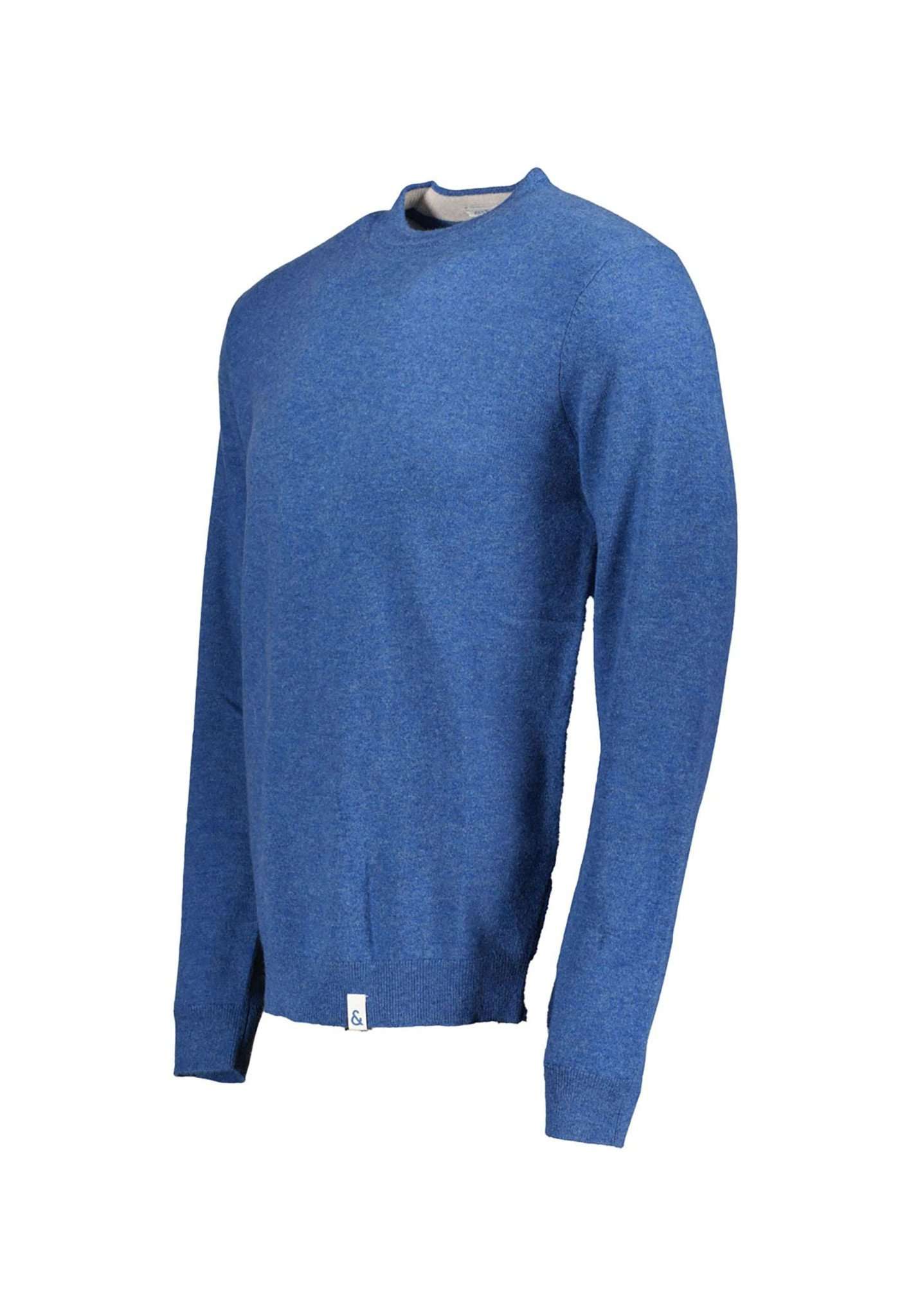 Roundneck cashmere in denim sweater Colours and Sons   