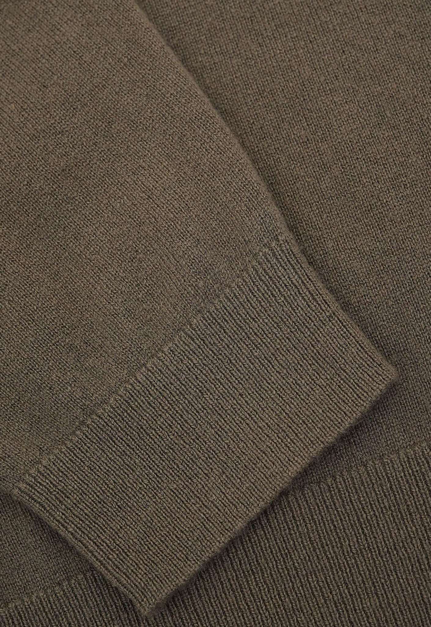 Turtleneck cashmere in olive sweater Colours and Sons   