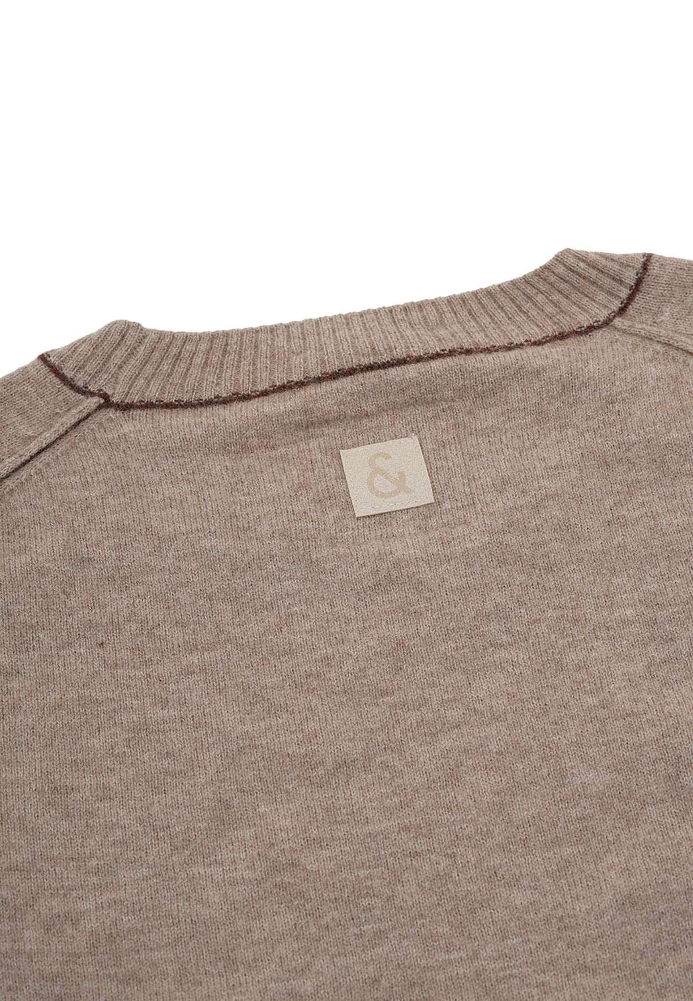 Roundneck Merino Blend in Tent Sweater Colours and Sons   