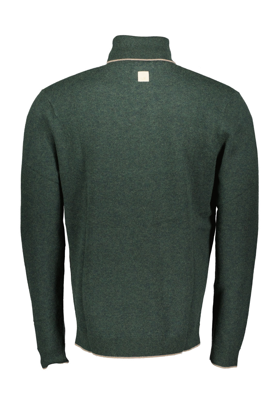 Turtleneck merino blend in moss sweater Colours and Sons   