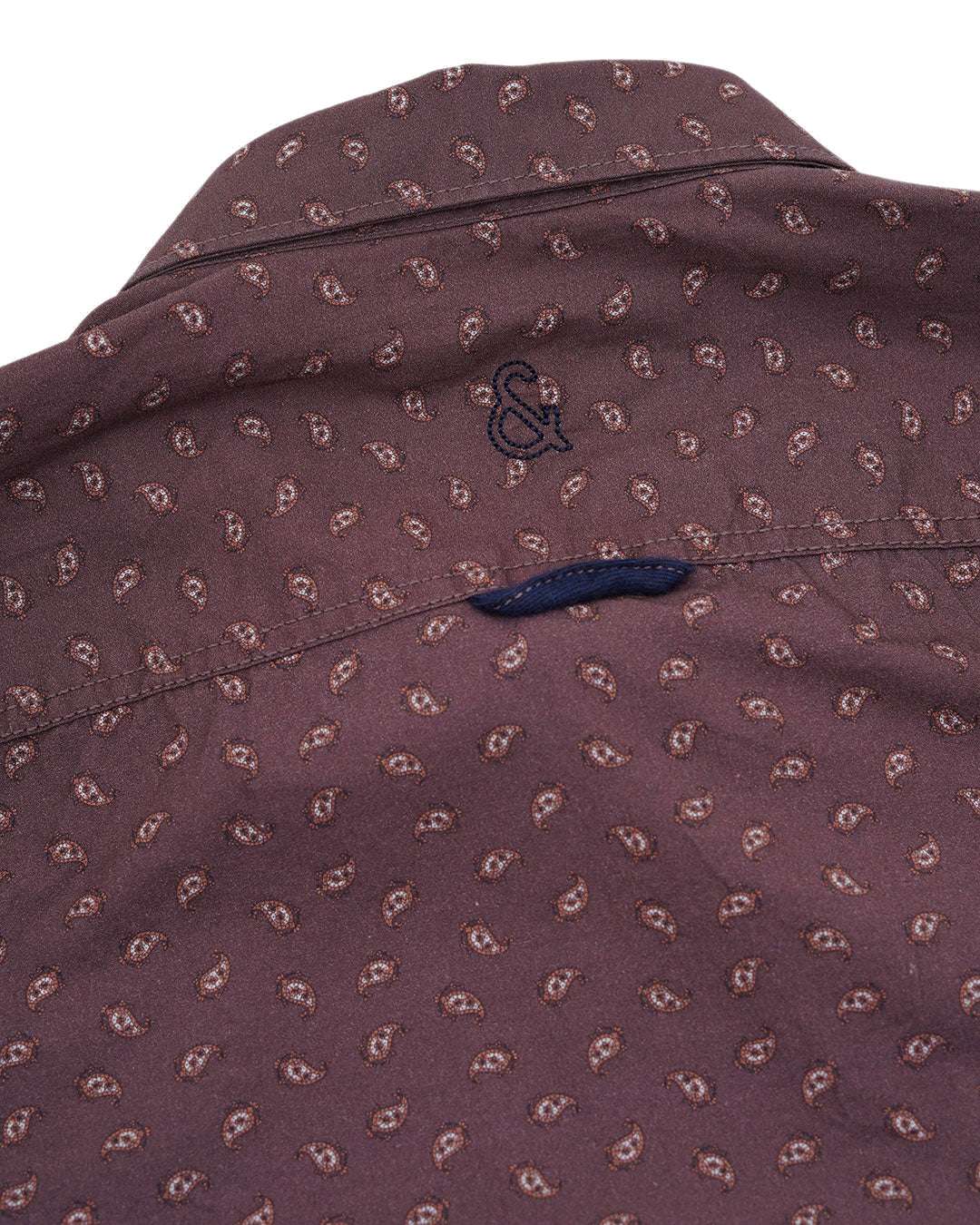 Shirt paisley print in merlot paisley shirts Colours and Sons   