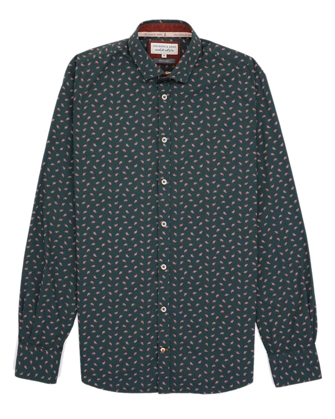 Shirt paisley print in moss paisley shirts Colours and Sons   