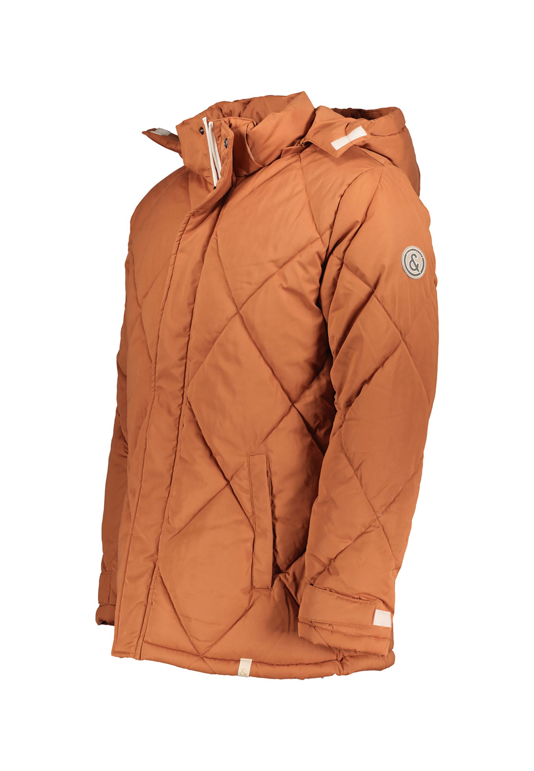 Puffer jacket mat in bronze jackets Colours and Sons   