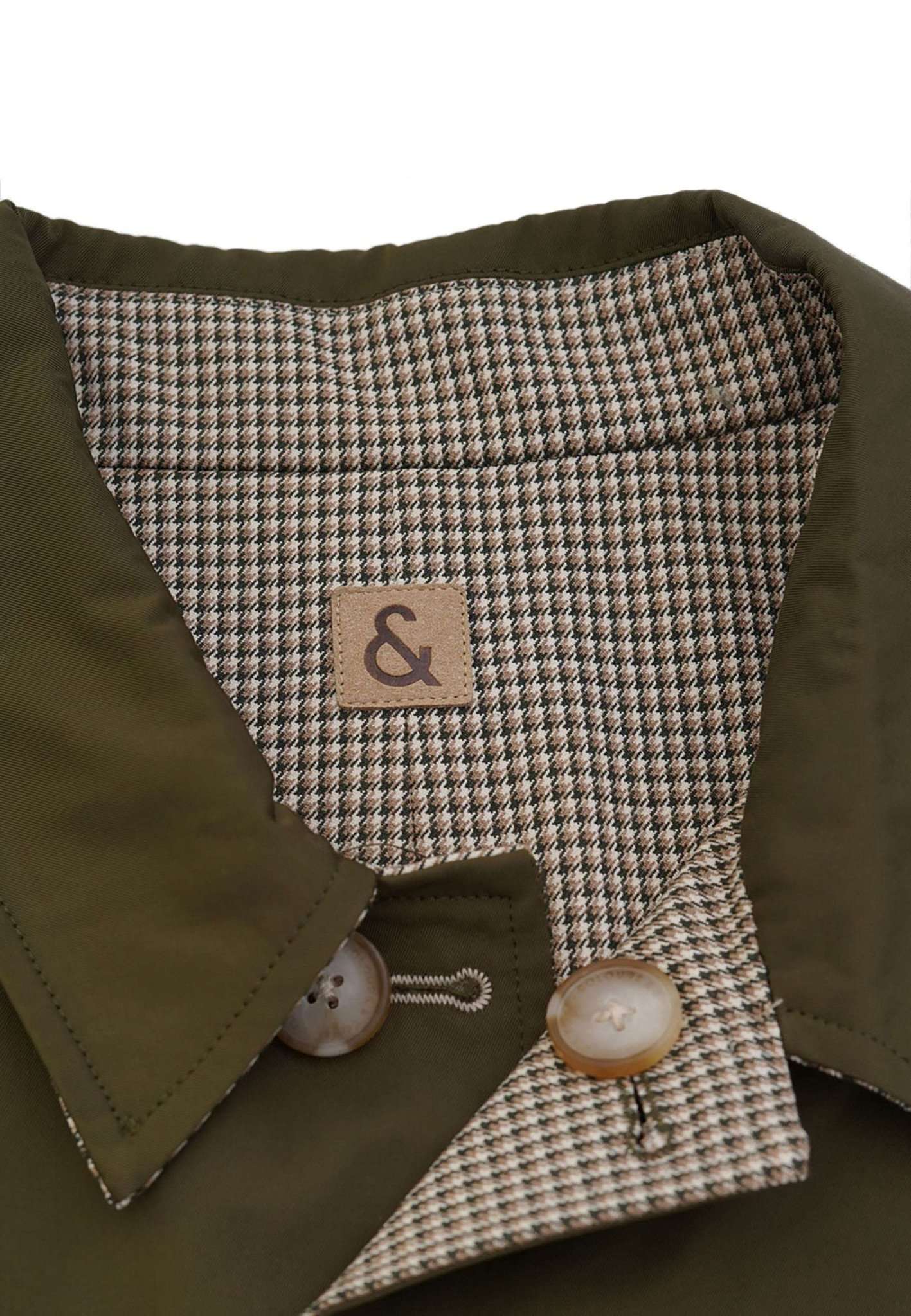 Coat-Reversible in Olive Jackets Colours and Sons   