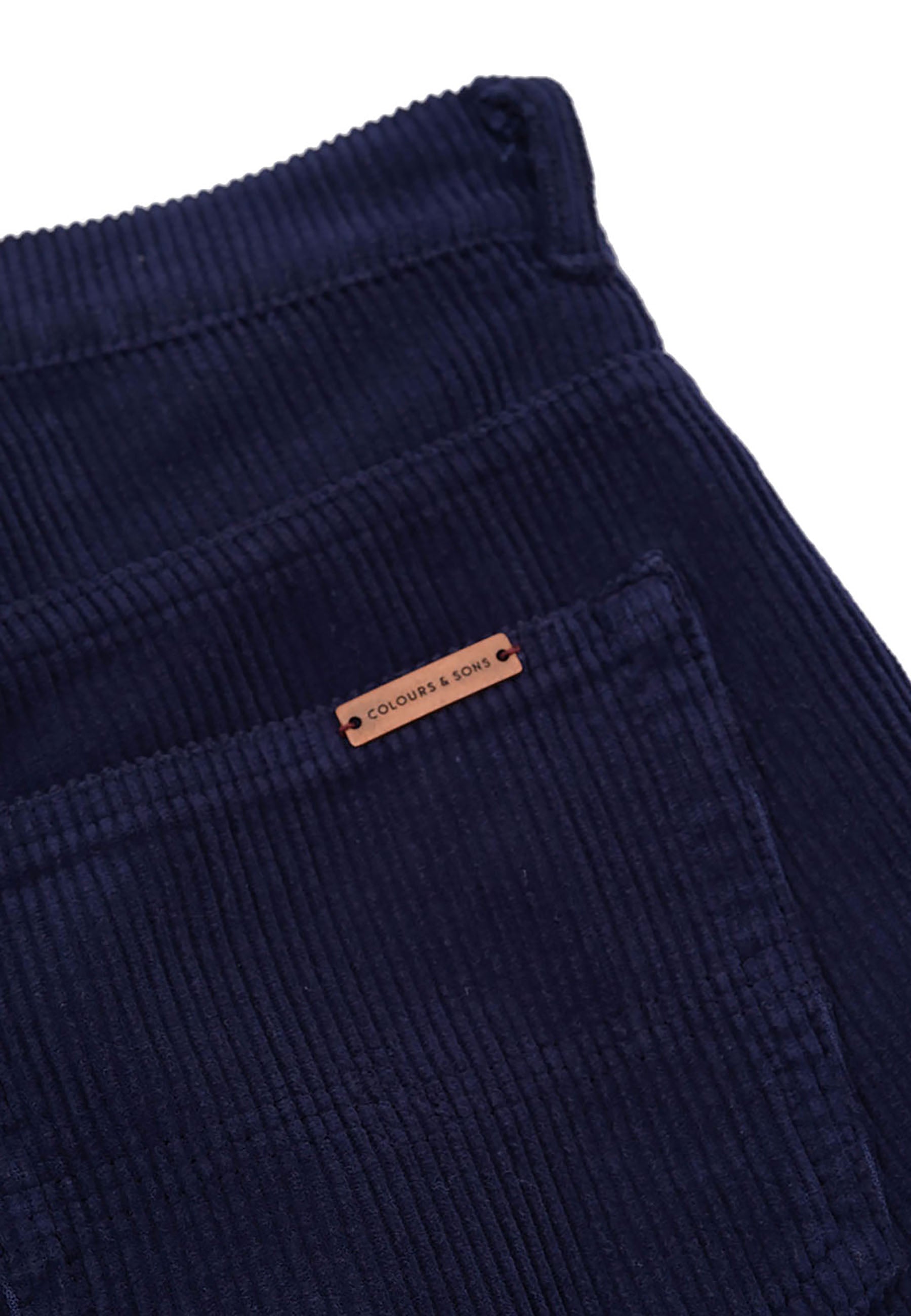 Pants corduroy in navy pants Colours and Sons   