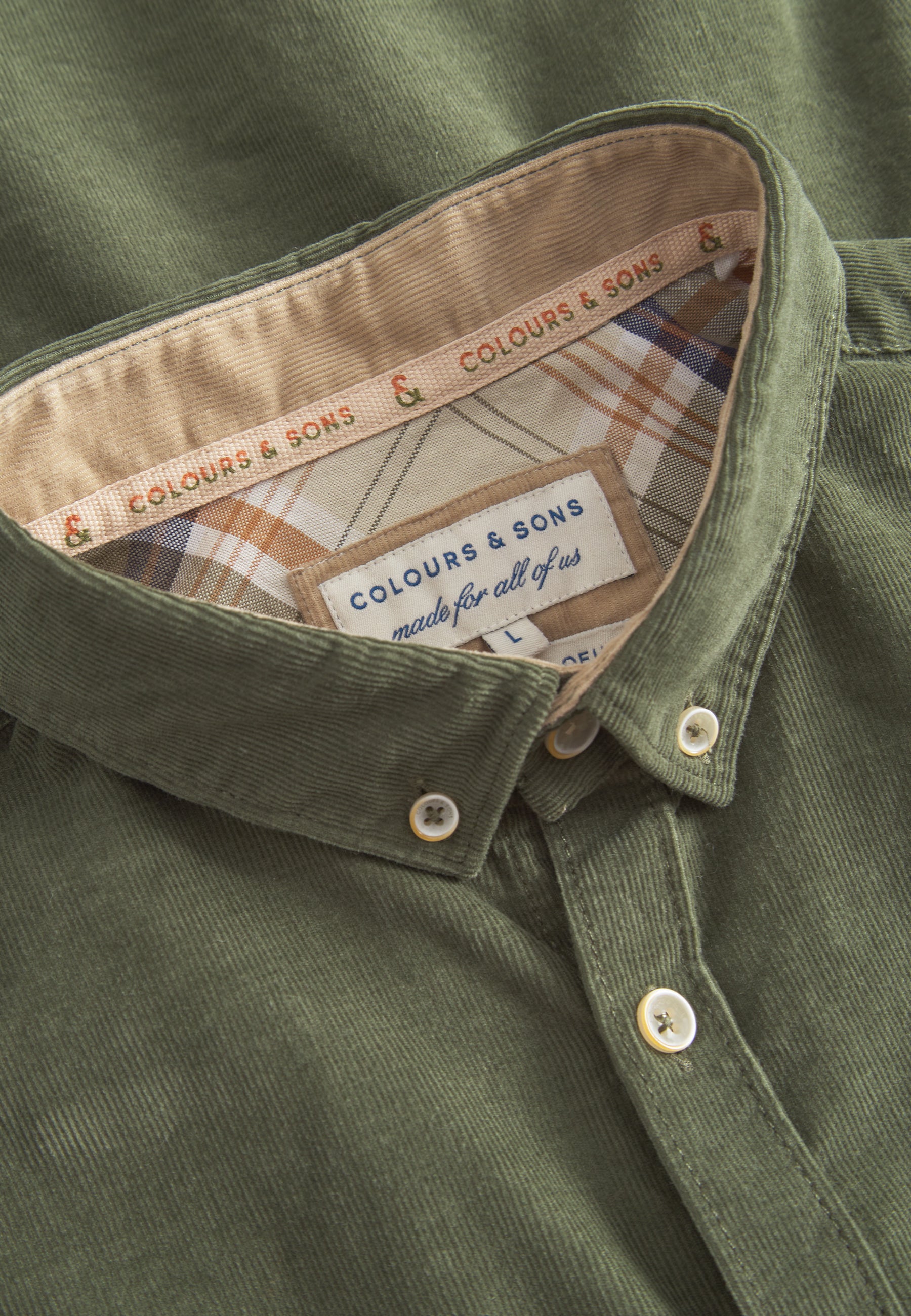 Shirt Corduroy in Clover Shirts Colours and Sons   