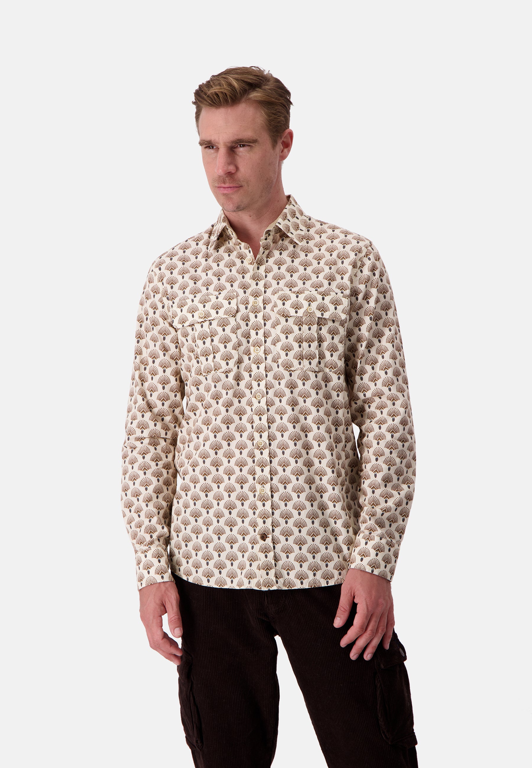 Shirt Printed in Art Deco Shirts Colours and Sons   