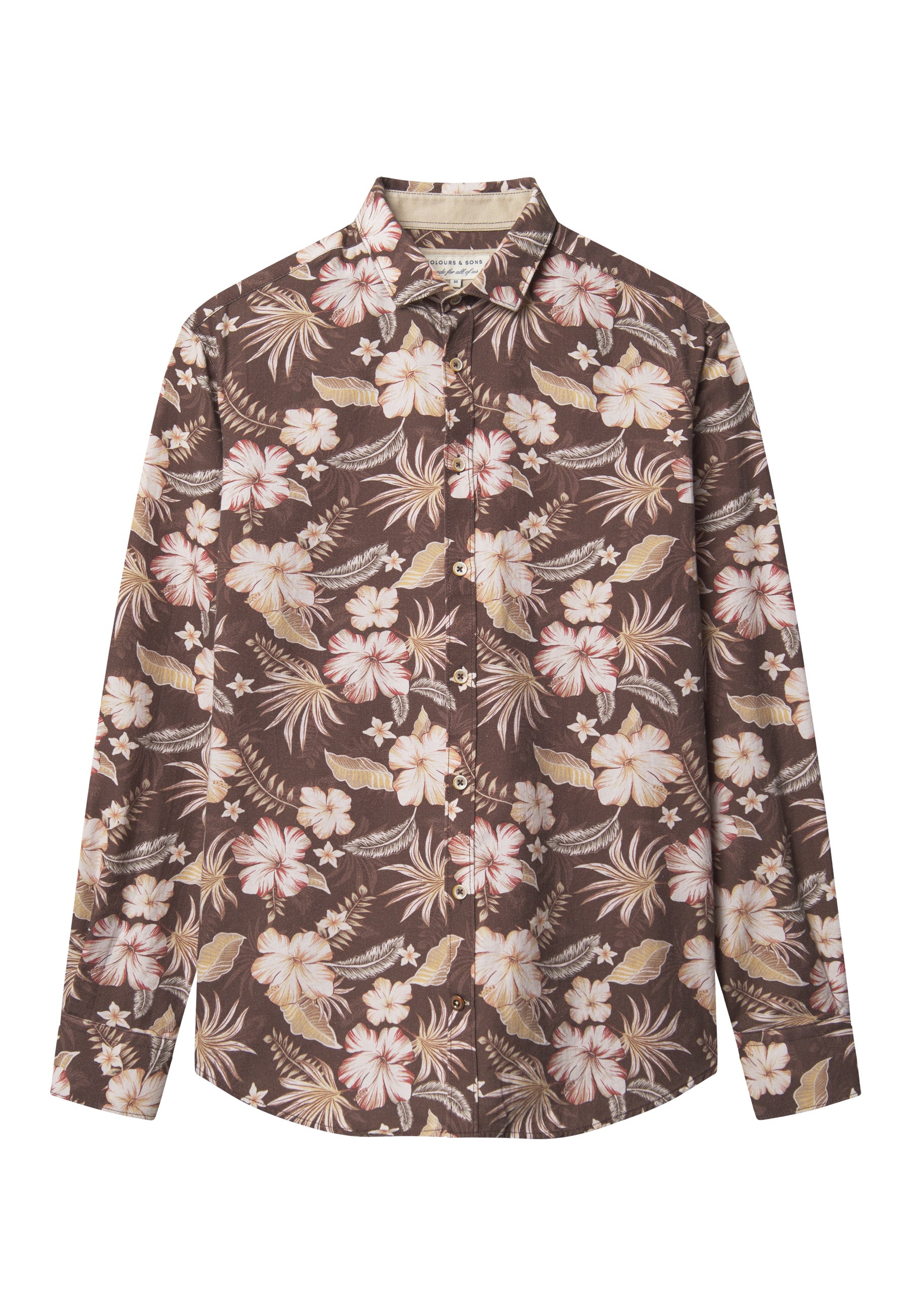 Shirt Printed in Soil Flowers Shirts Colours and Sons   