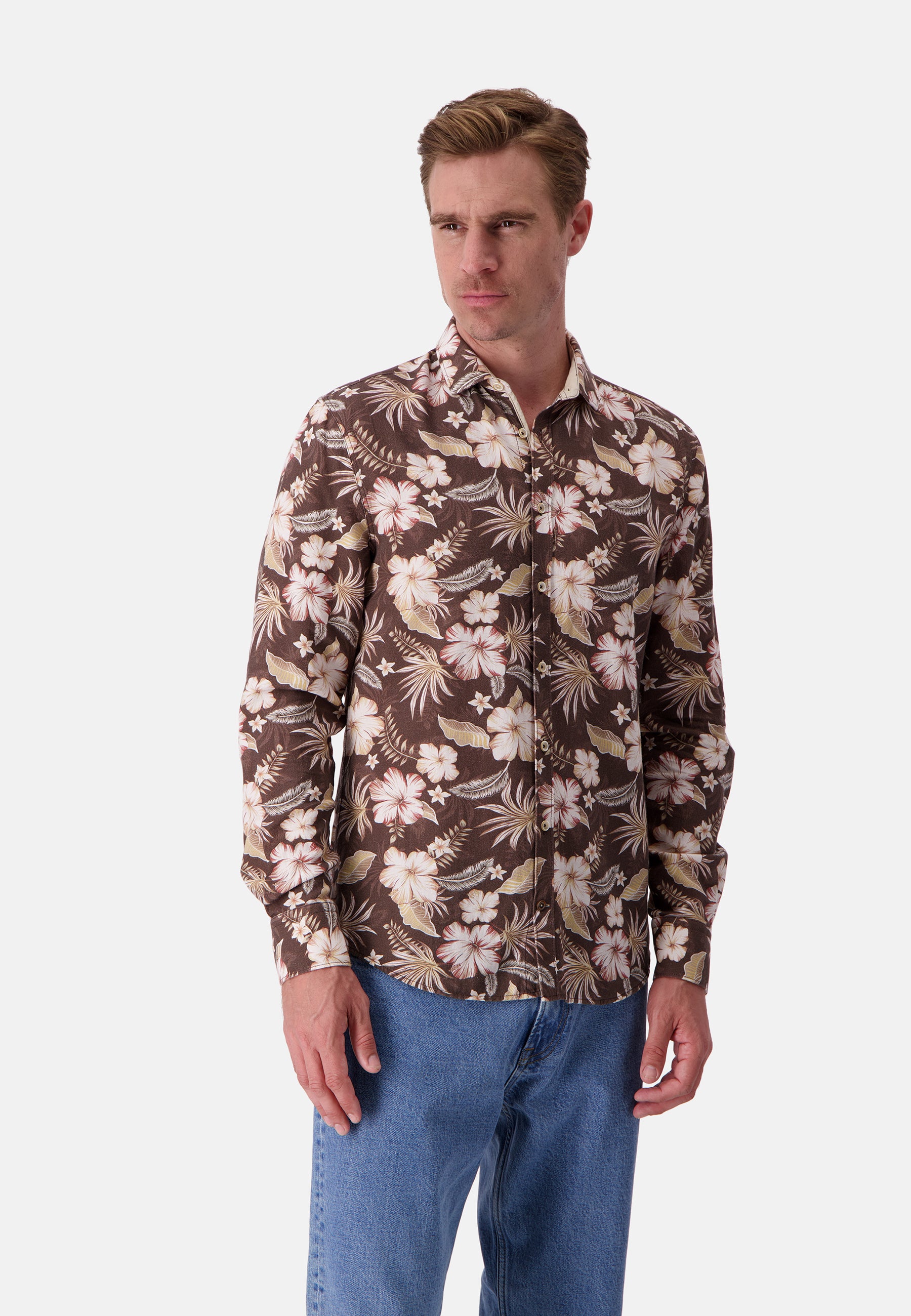 Shirt Printed in Soil Flowers Shirts Colours and Sons   