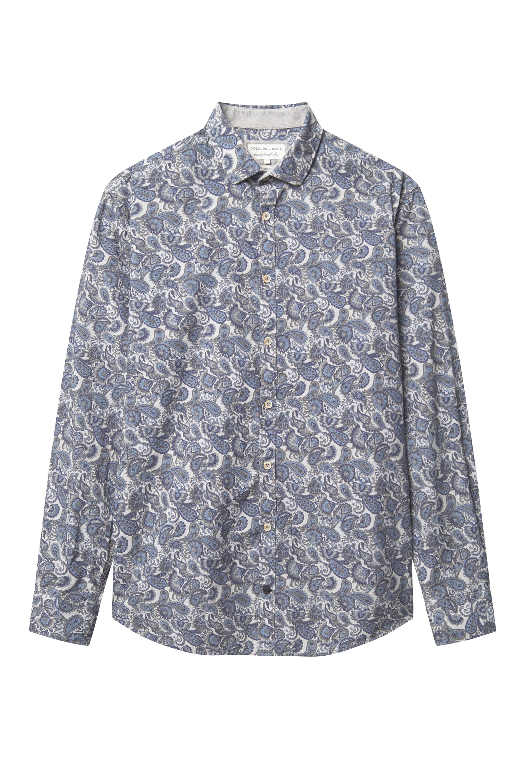 Shirt Printed in Horizon Paisley Shirts Colours and Sons   