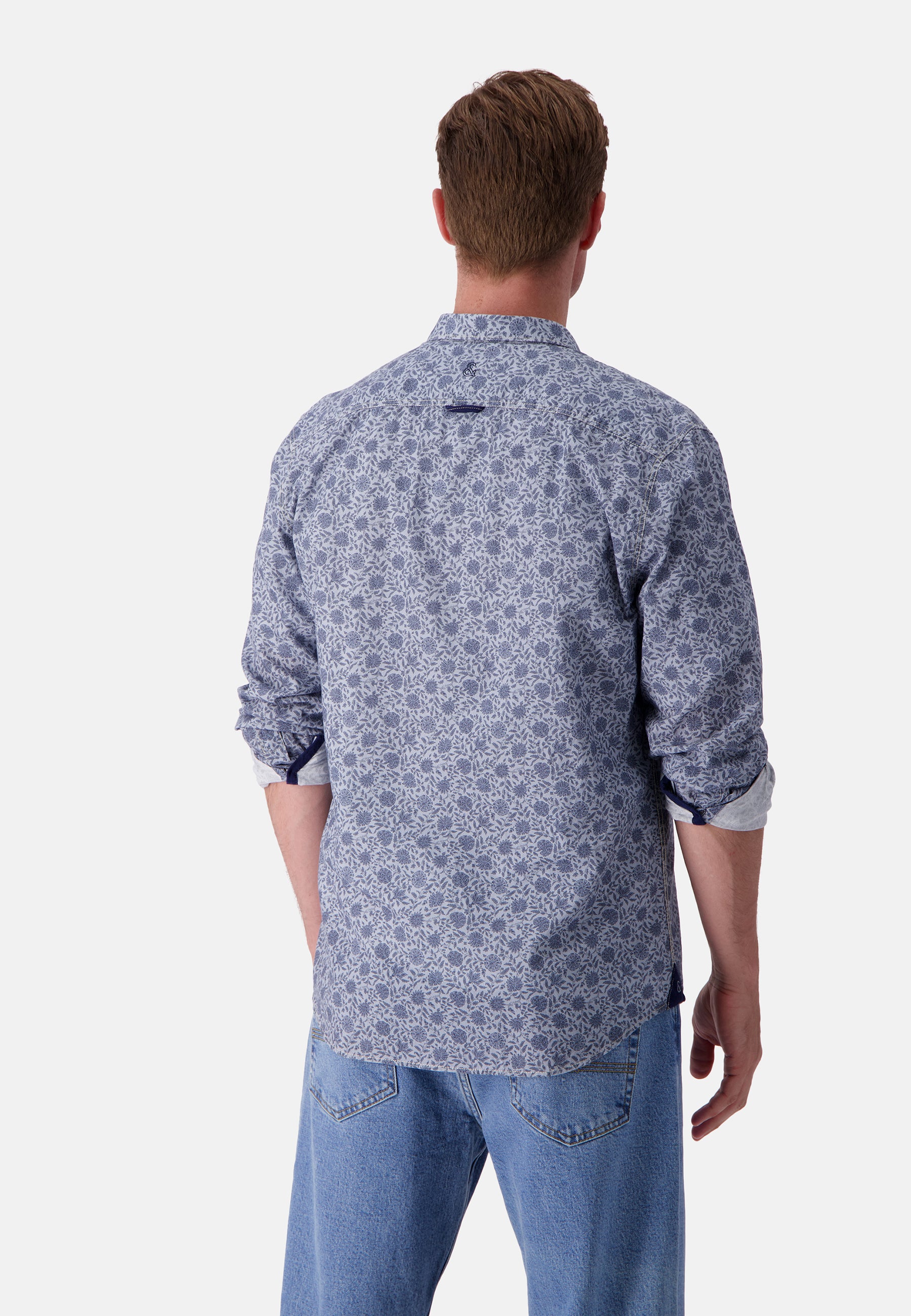 Shirt Printed in Horizon Flowers Shirts Colours and Sons   