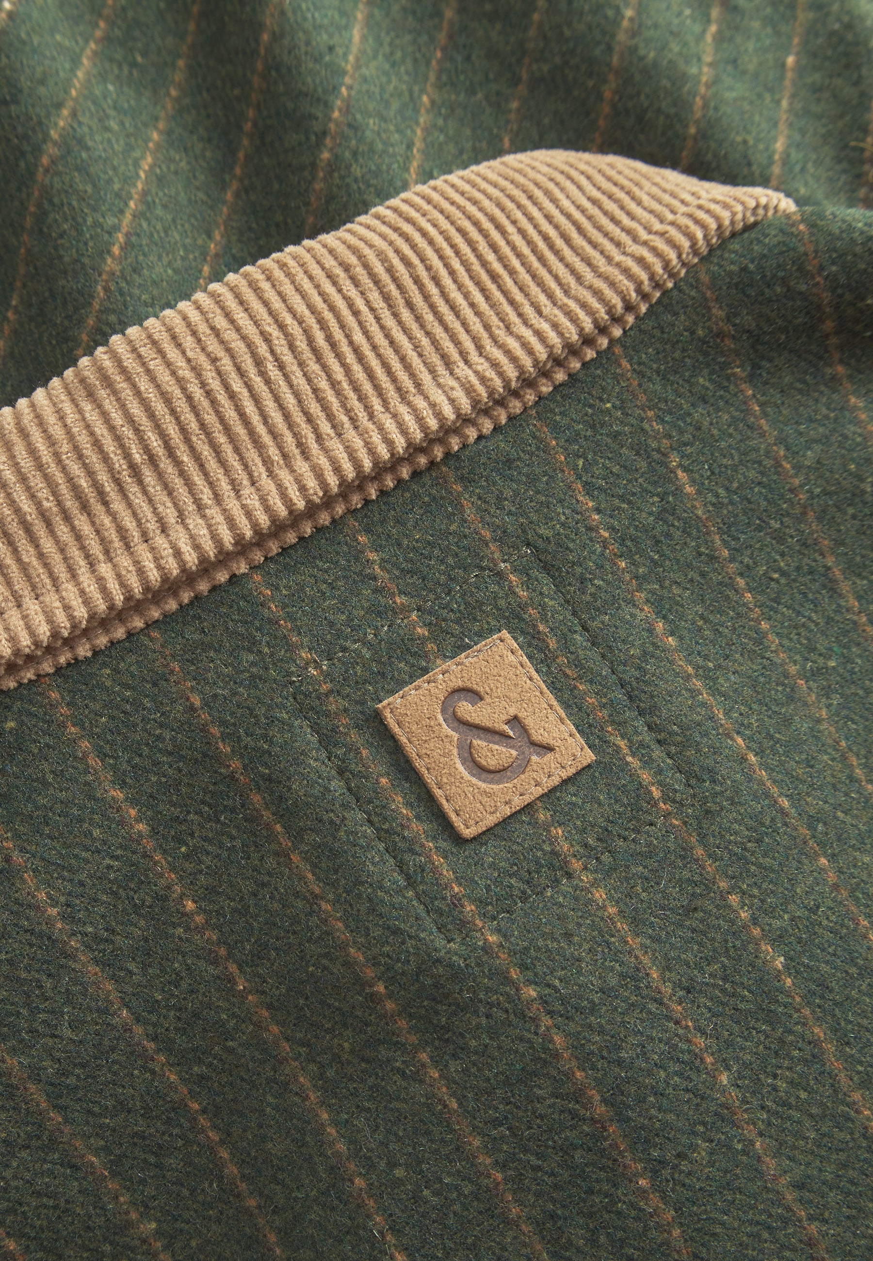 Overshirt Pin Stripes in Yucca Stripes Jackets Colours and Sons   