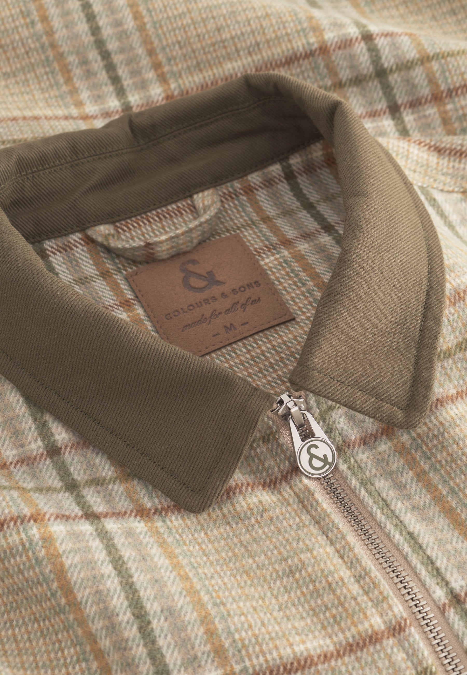 Overshirt Checked in Clover Check Jackets Colours and Sons   