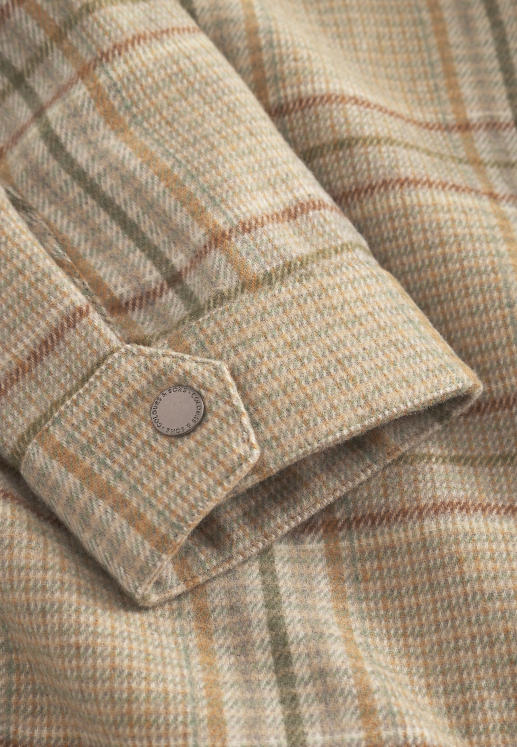 Overshirt Checked in Clover Check Jackets Colours and Sons   