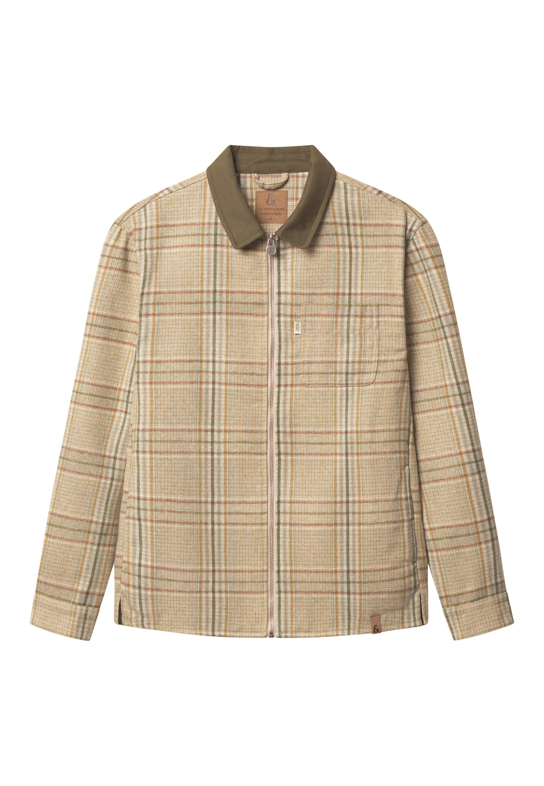 Overshirt Checked in Clover Check Jackets Colours and Sons   