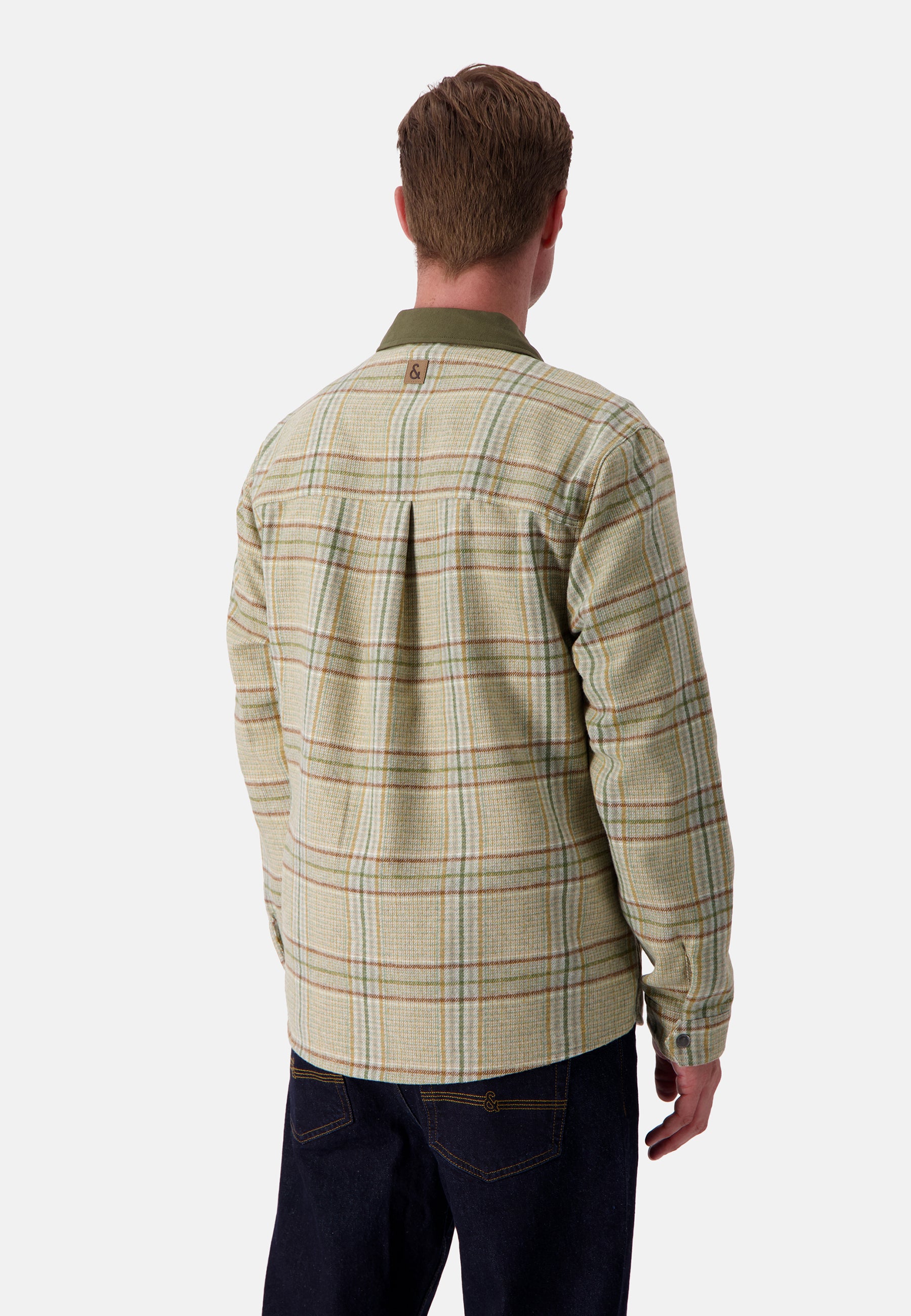 Overshirt Checked in Clover Check Jackets Colours and Sons   