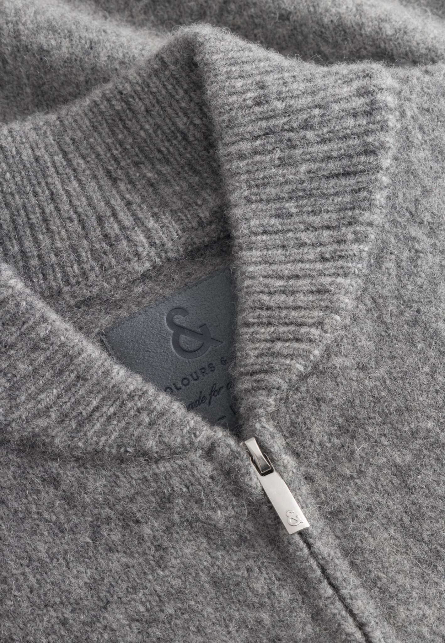 Bomber jacket in steel pullover Colours and Sons