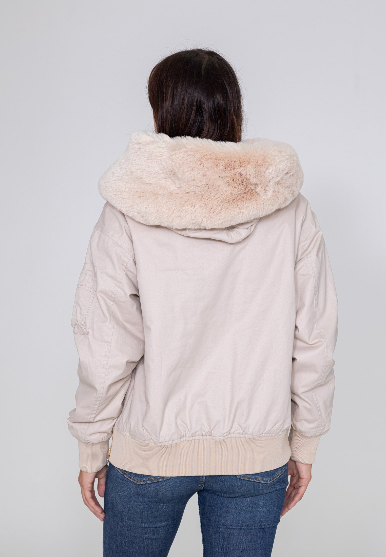 Ada W bomber jacket in Cream Jackets Bombers Original   