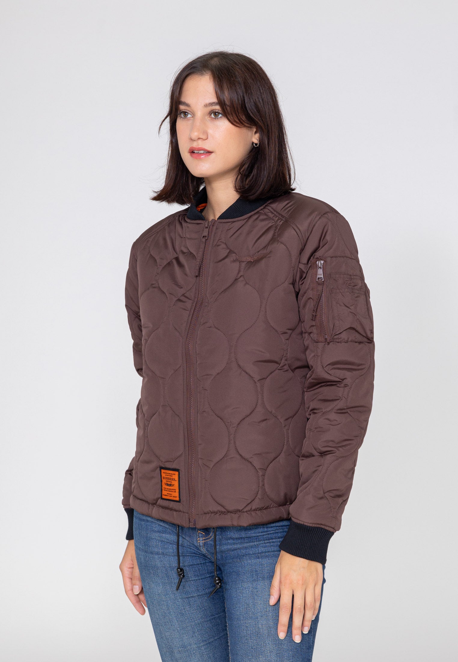 Alton W bomber jacket in Brown Jackets Bombers Original   