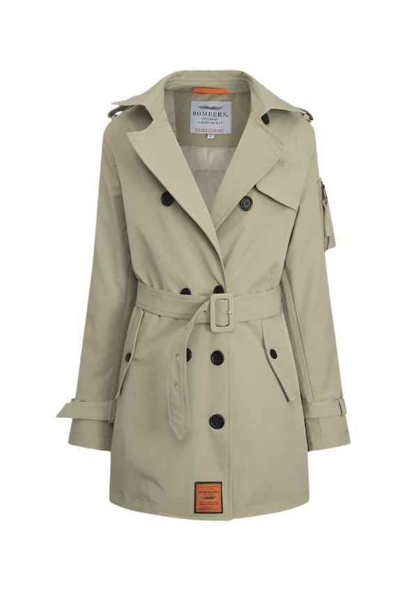 Birdy W trench coat in beige Jackets Bombers Original   