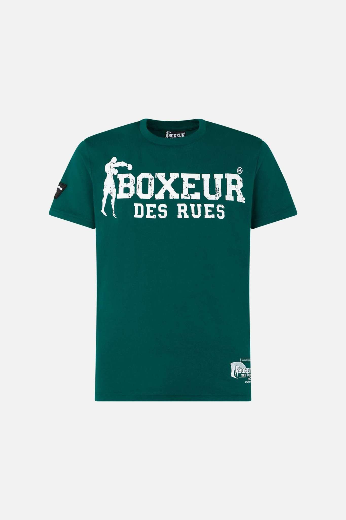 T-shirt Boxeur Street 2 in Deepgreen T-Shirts Boxeur des Rues   