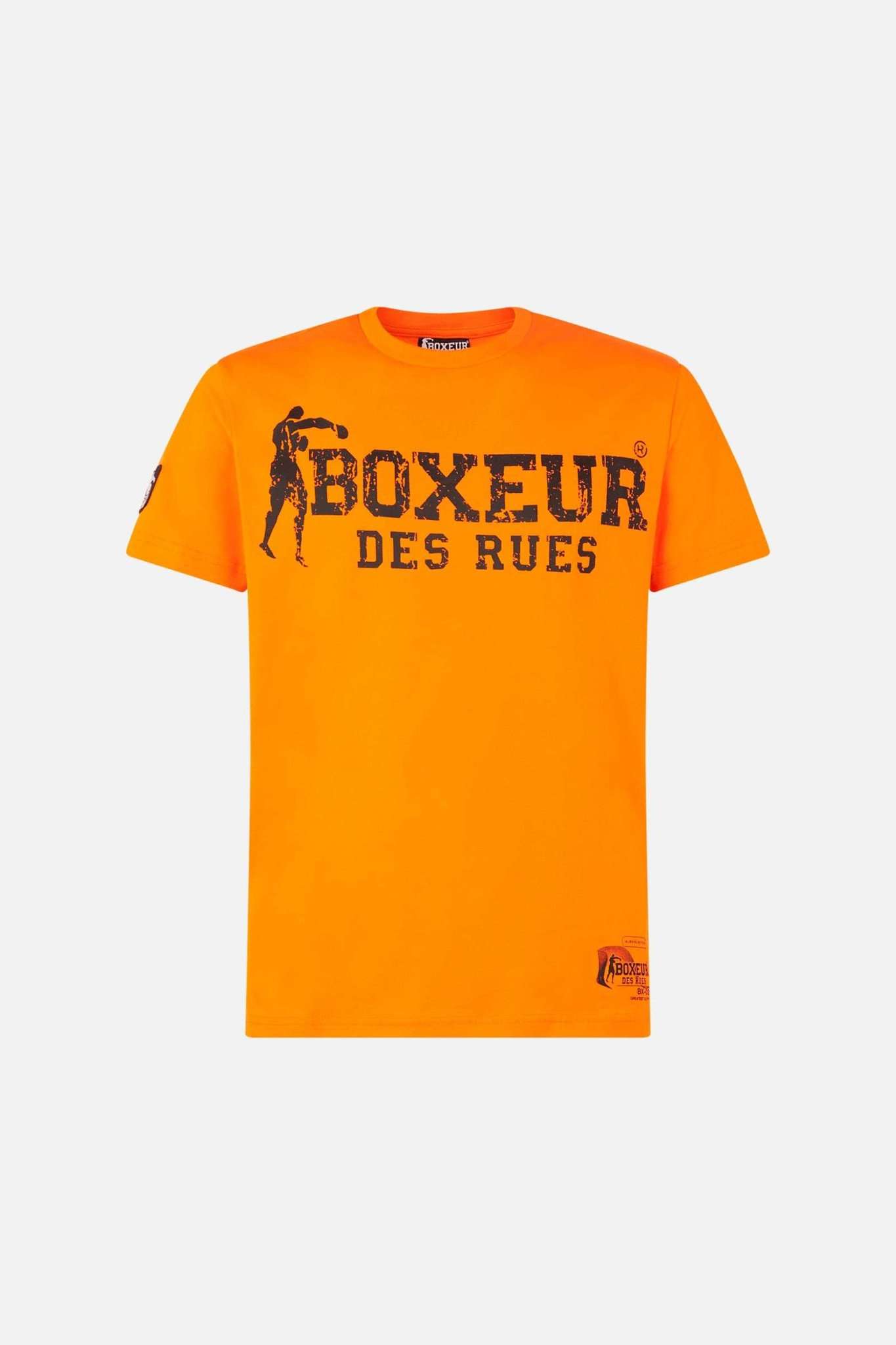 T-shirt Boxeur Street 2 in Orange T-shirts Boxeur des Rues   