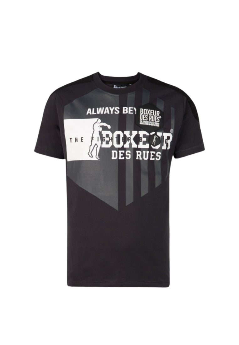 Short Sleeve Tshirt in Anthracite T-Shirts Boxeur des Rues   