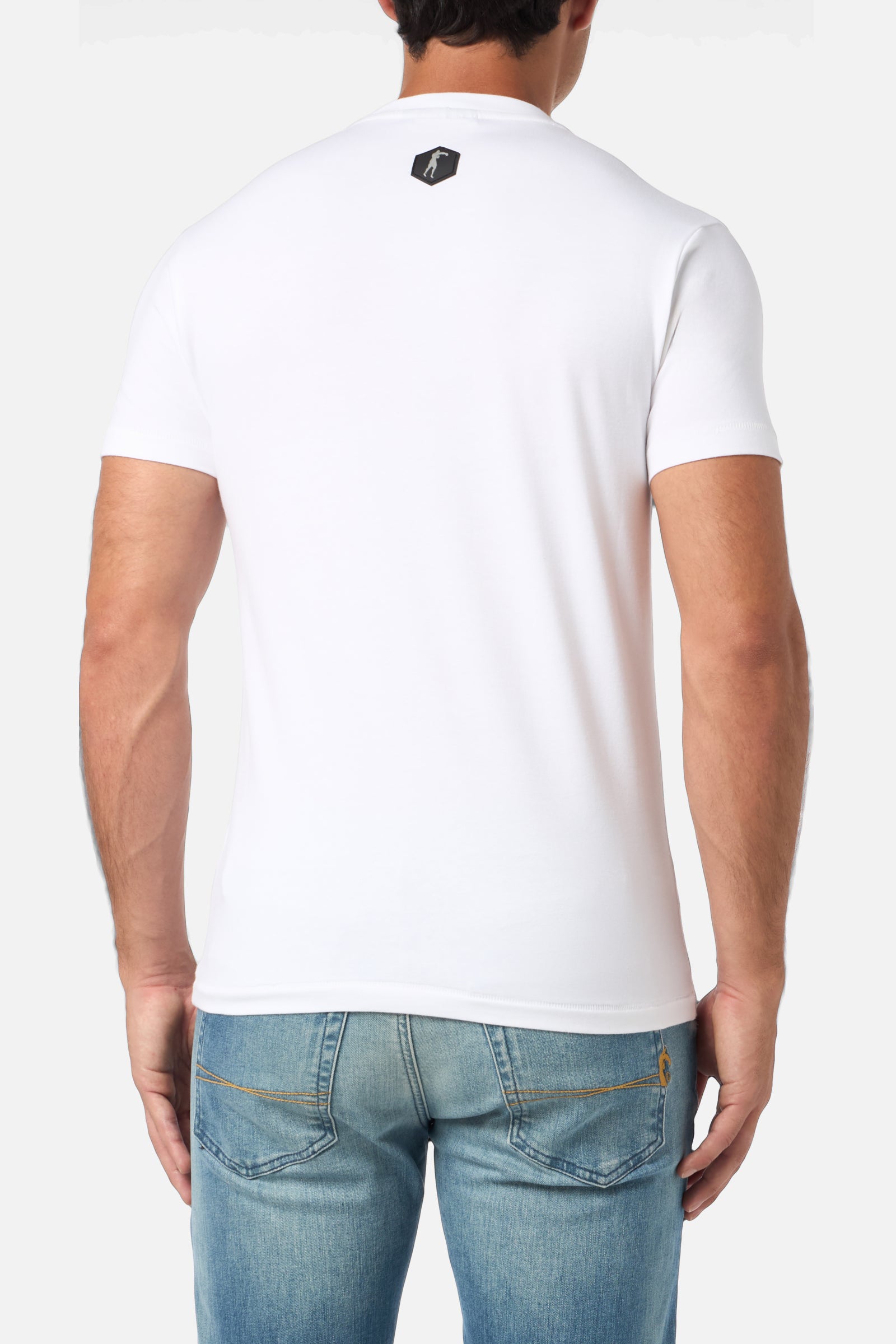 Short Sleeve Tee With Pocket in White T-Shirts Boxeur des Rues   