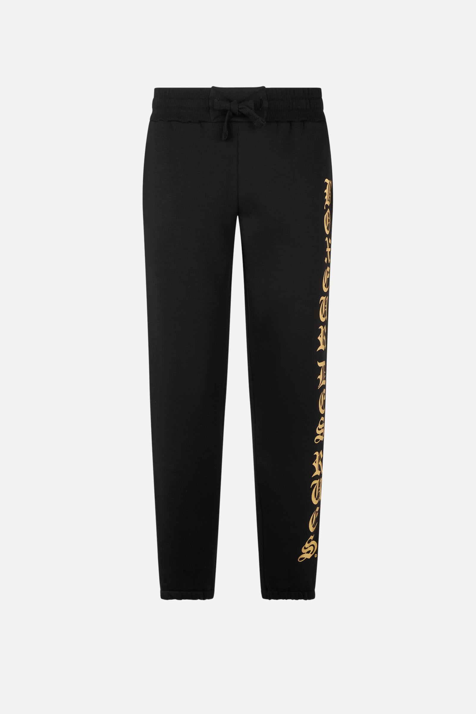 Printed Sweatpants in Black Pants Boxeur des Rues   