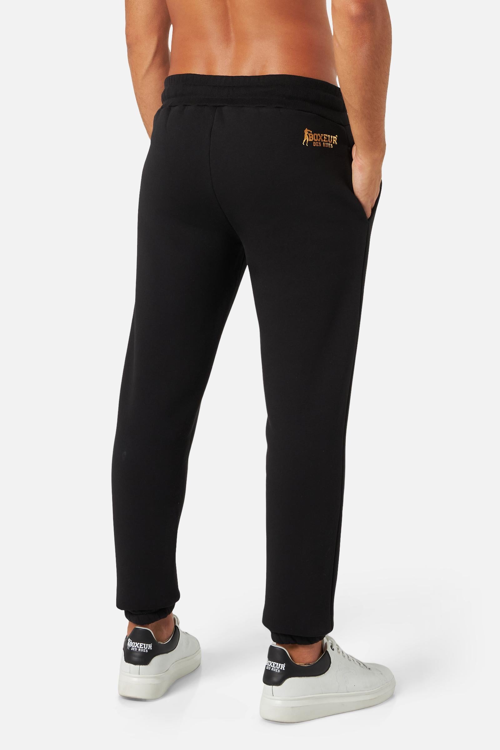 Printed Sweatpants in Black Pants Boxeur des Rues   