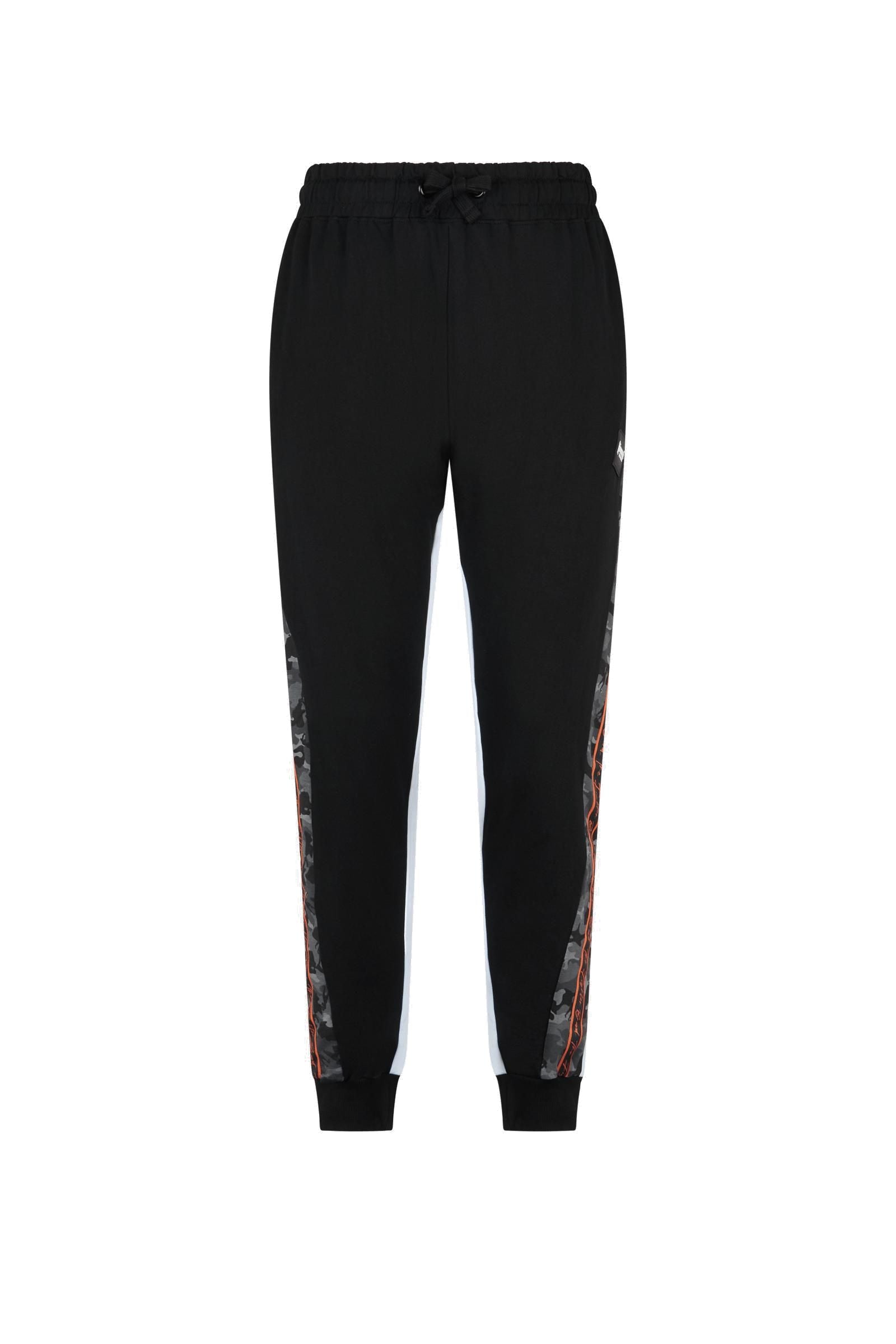 Bicolored sweatpants in Black-White Pants Boxeur des Rues   