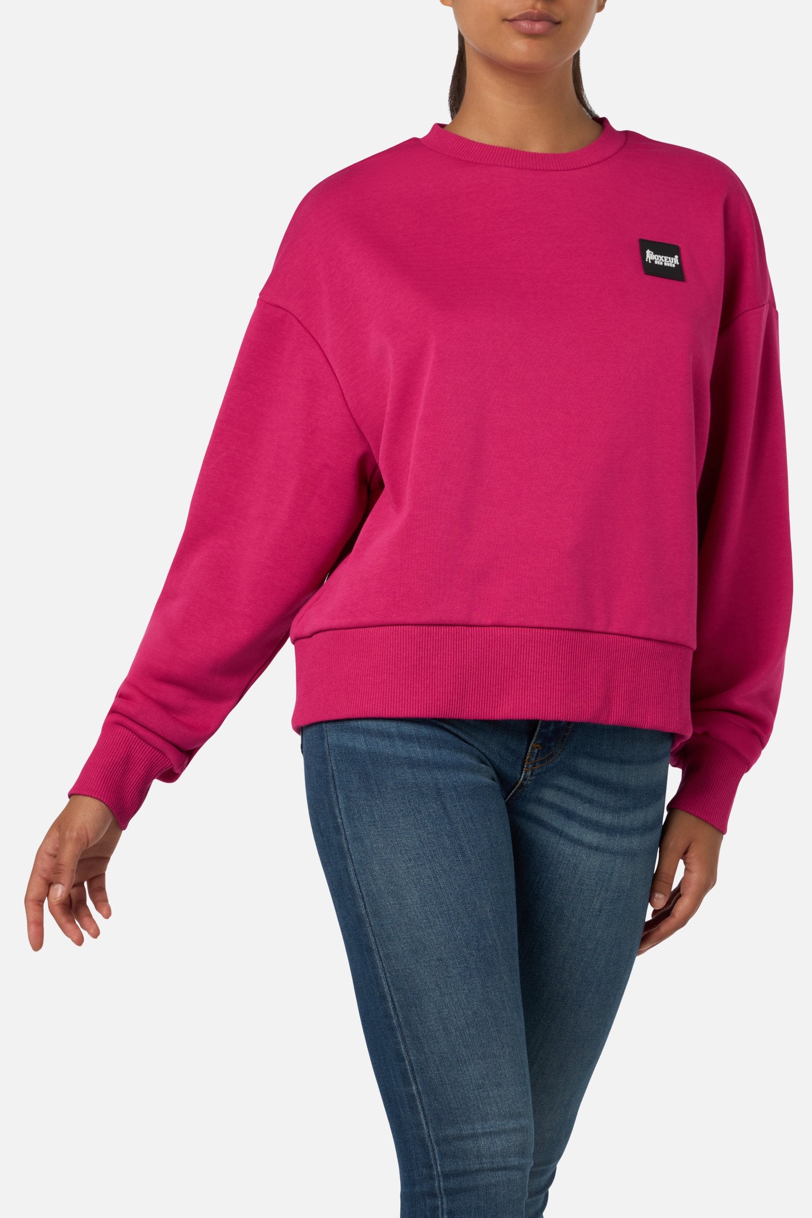 Crew neck sweatshirt in Dalia Sweatshirts Boxeur des Rues   