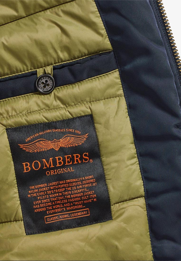 Cornell M bomber jacket in Navy Jackets Bombers Original   