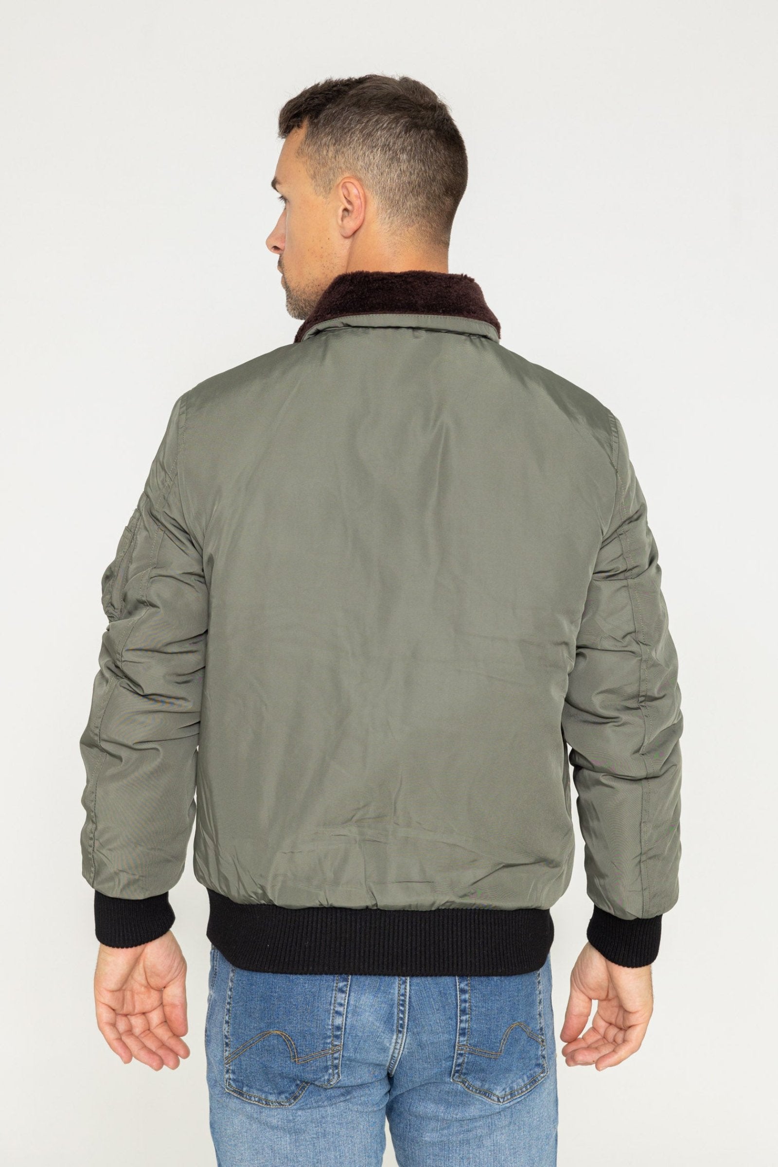 Curtiss M Bomber Jacket in Khaki Jackets Bombers Original   